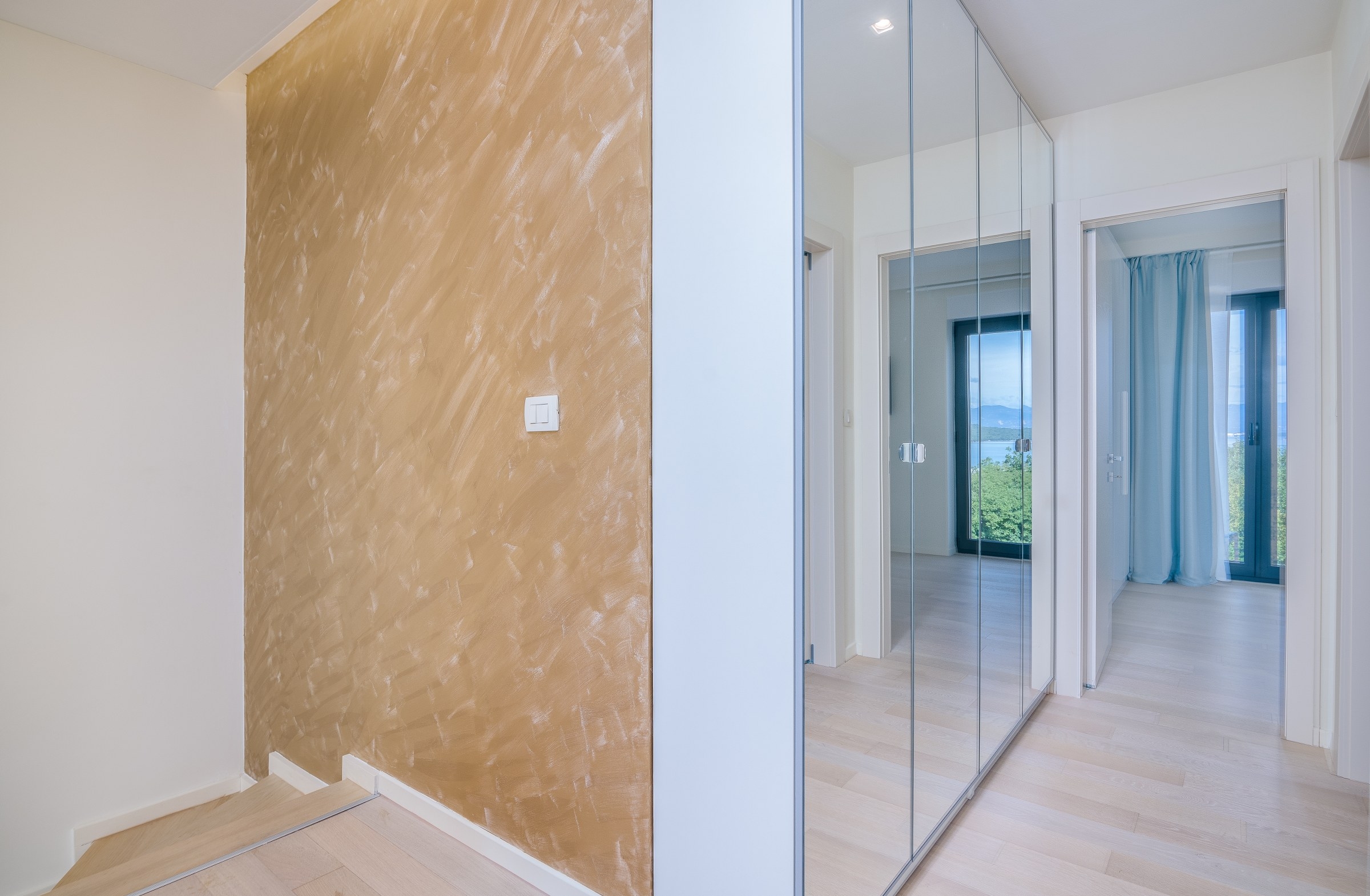 Three bedroom apartment with terrace and sea view Vantačići, Krk  A-a