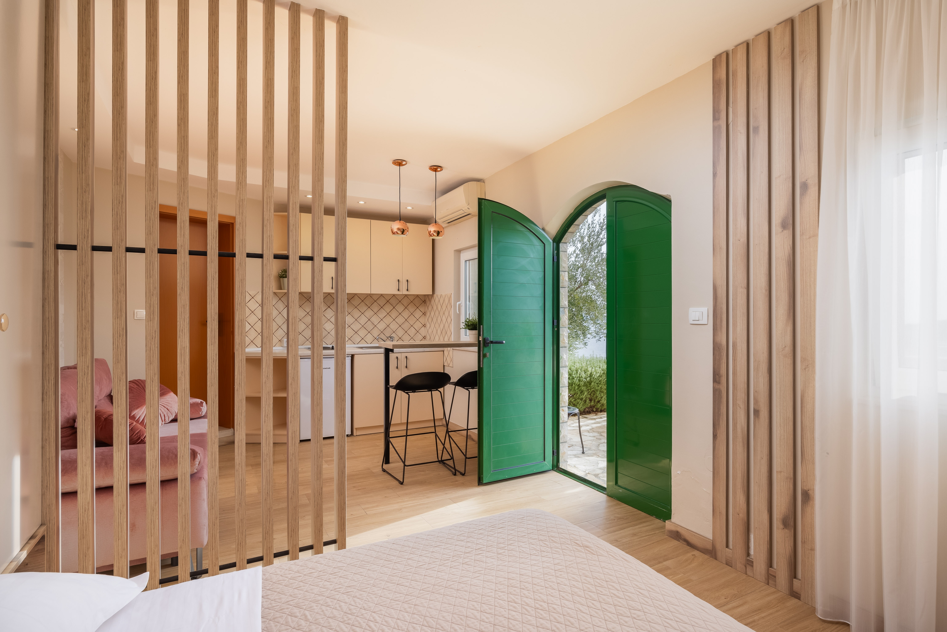Three bedroom house near beach Cove Ljubljeva, Trogir  K