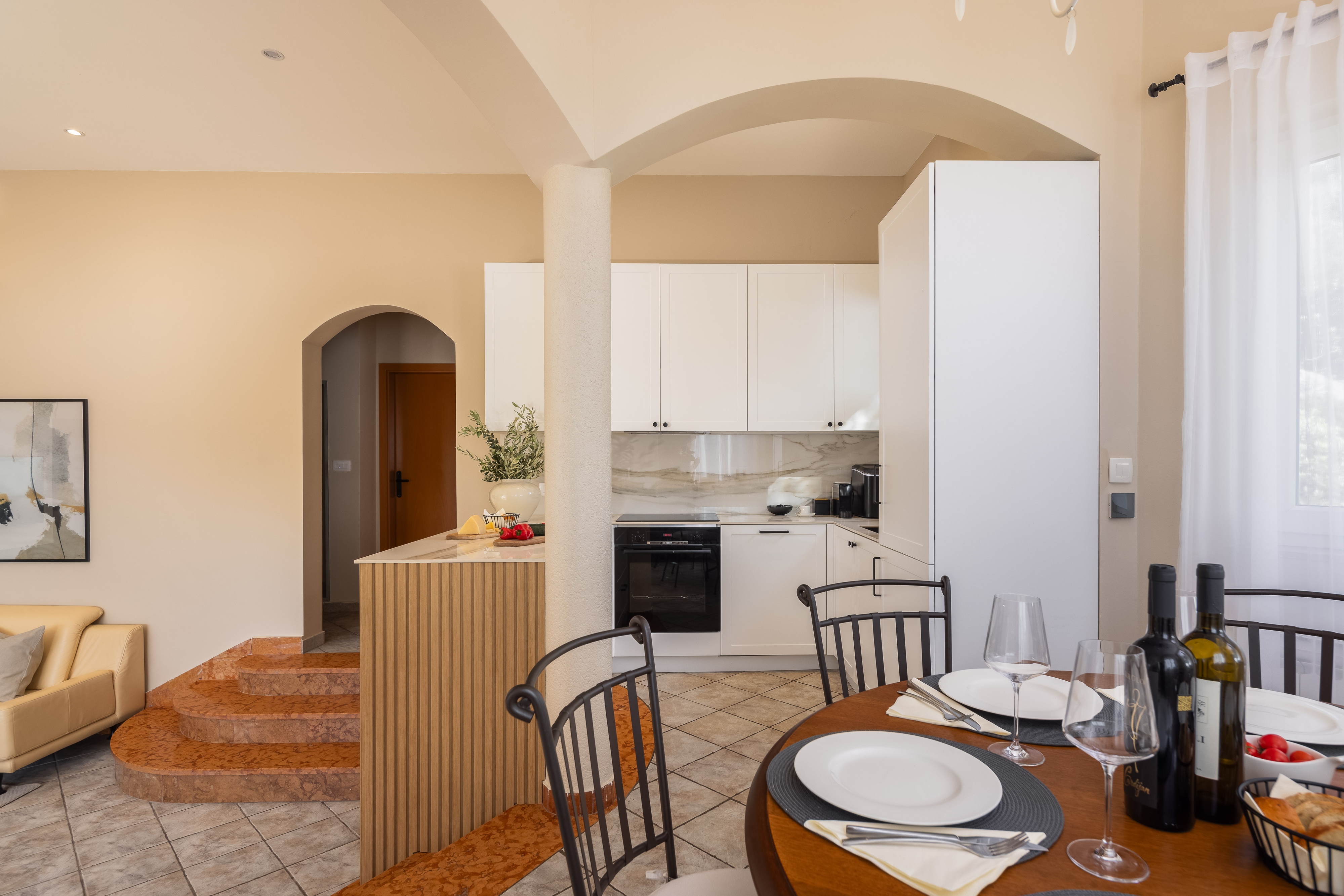 Three bedroom house near beach Cove Ljubljeva, Trogir  K