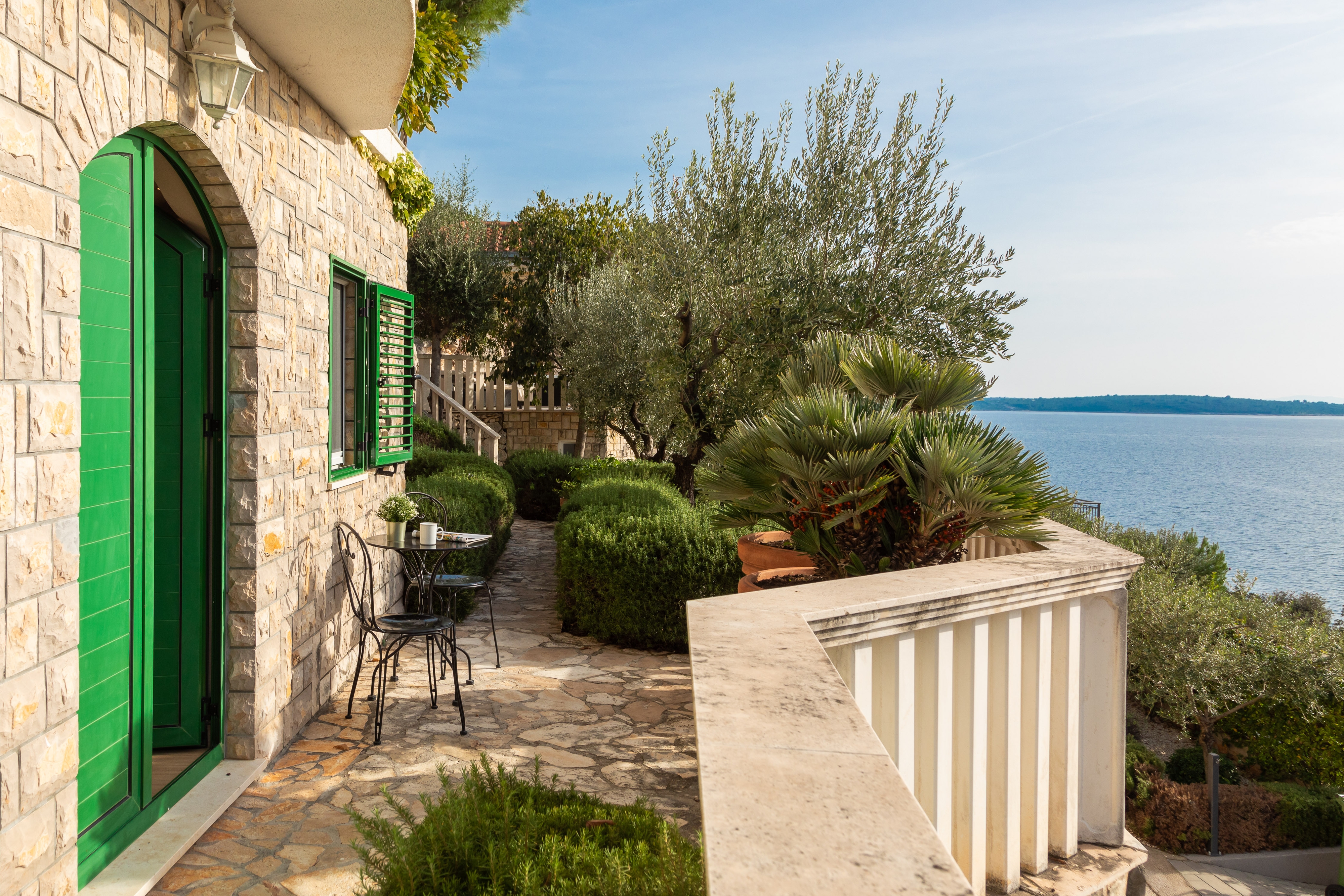 Three bedroom house near beach Cove Ljubljeva, Trogir  K