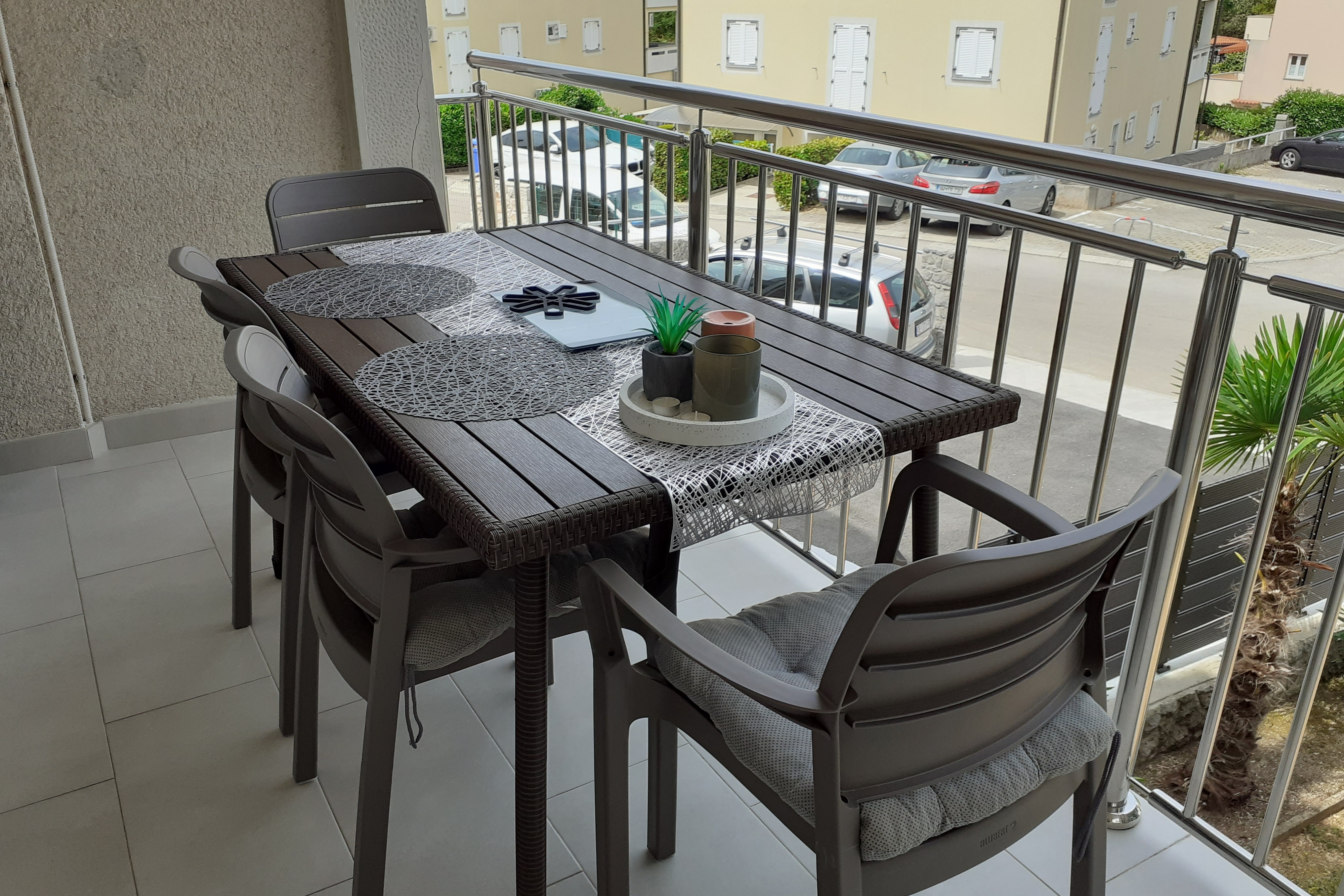 One bedroom apartment with balcony Malinska, Krk  A-a