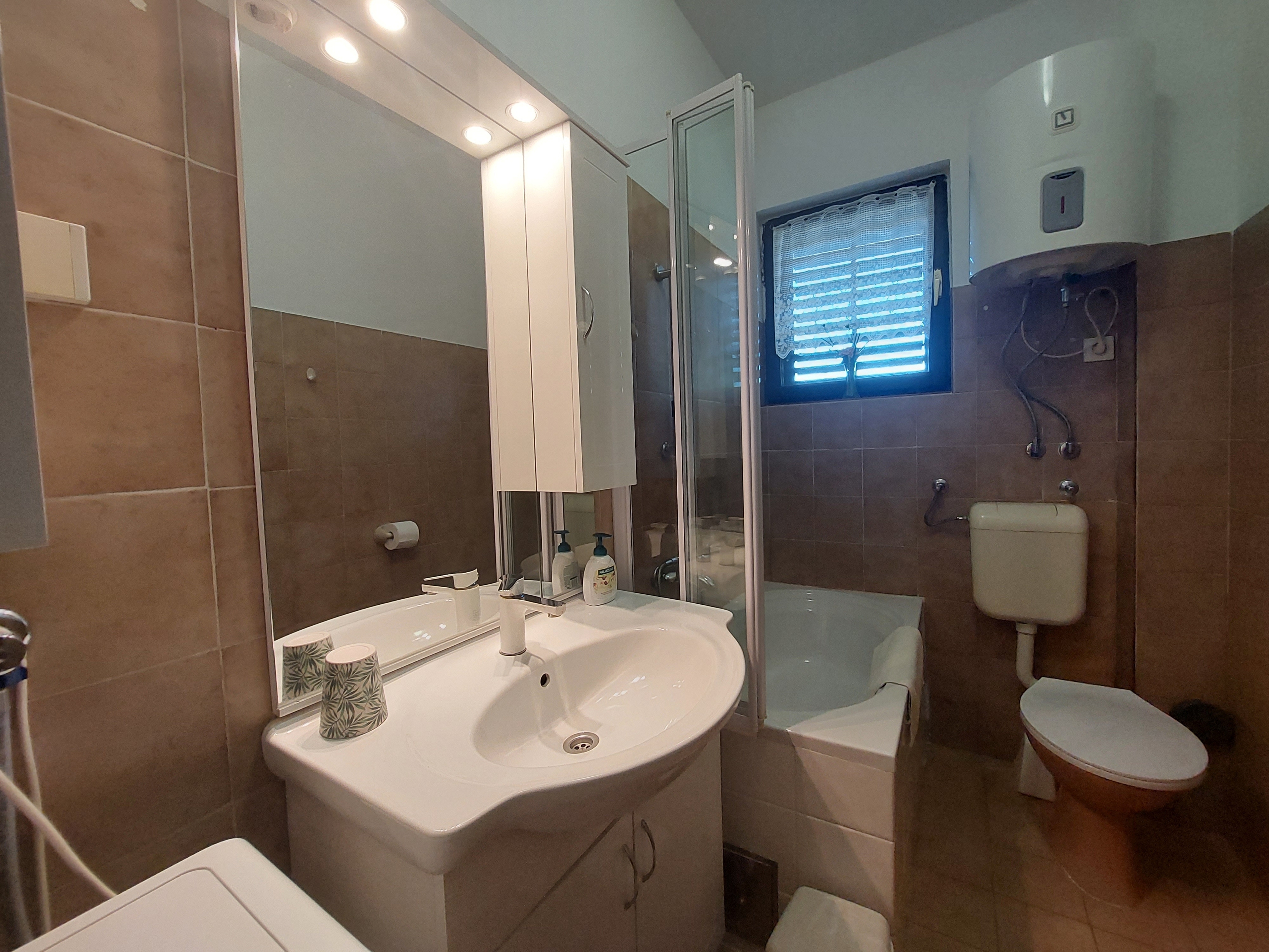 Two bedroom apartment with terrace Malinska, Krk  A-a
