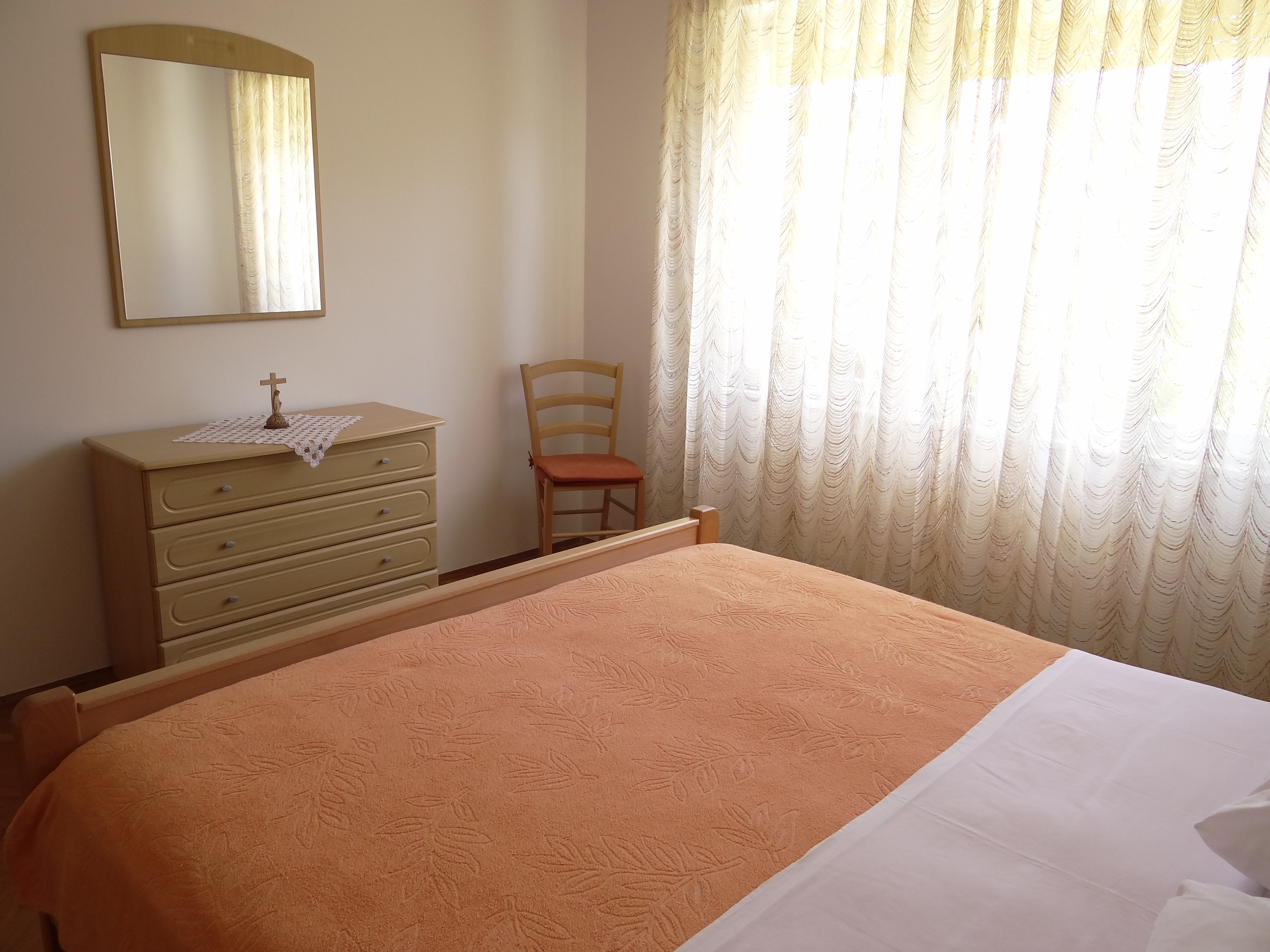 One bedroom apartment with balcony and sea view Malinska, Krk  A-a