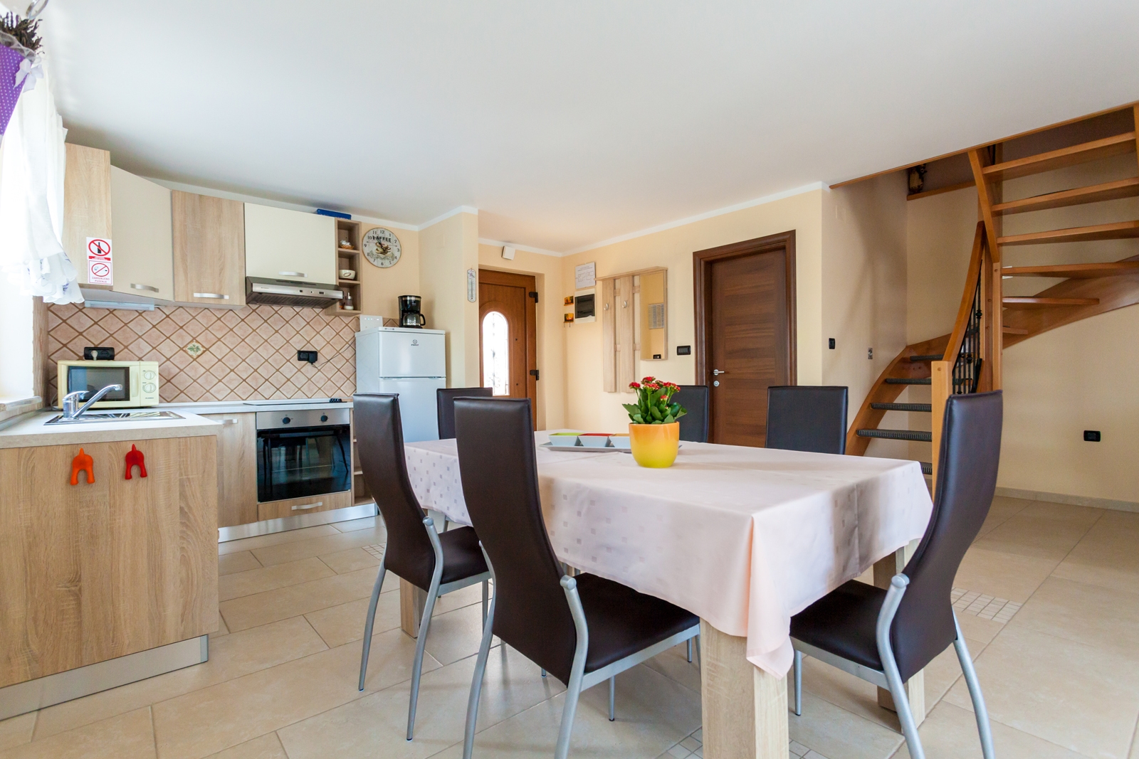 Two bedroom apartment with terrace Porat, Krk (A-19272-a)