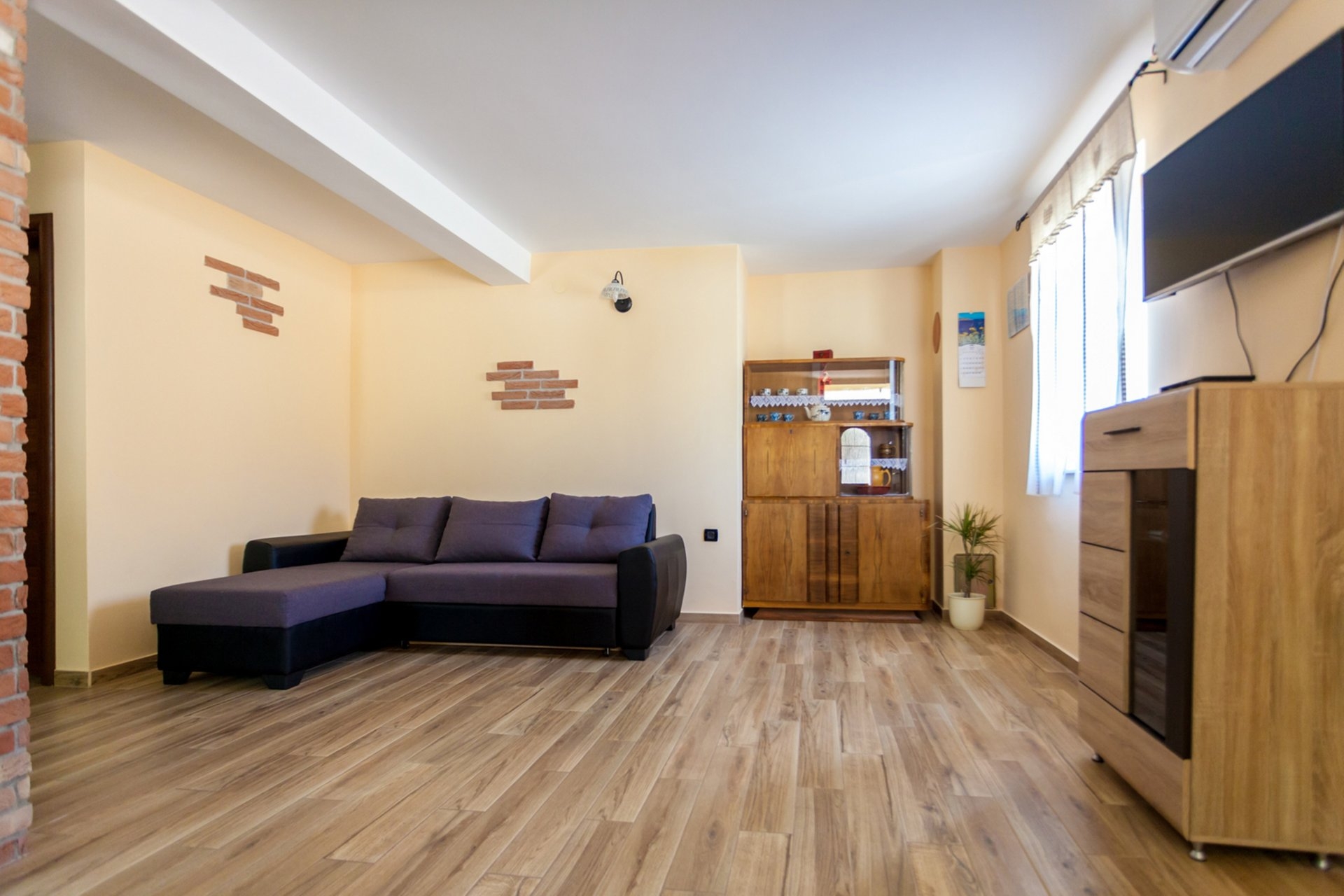 One bedroom apartment with air-conditioning Porat, Krk (A-19272-b)