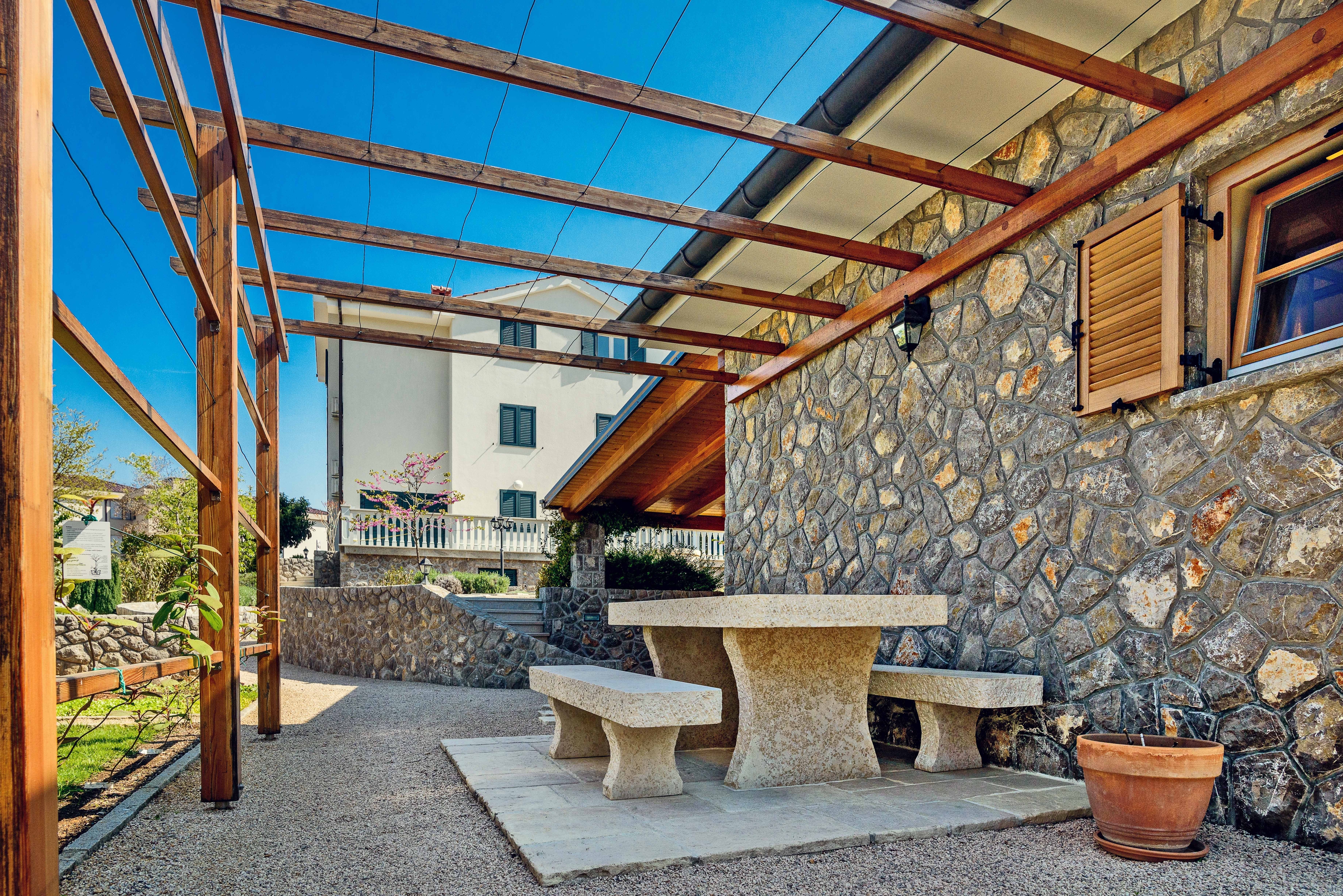 One bedroom house with terrace Vantačići, Krk  K