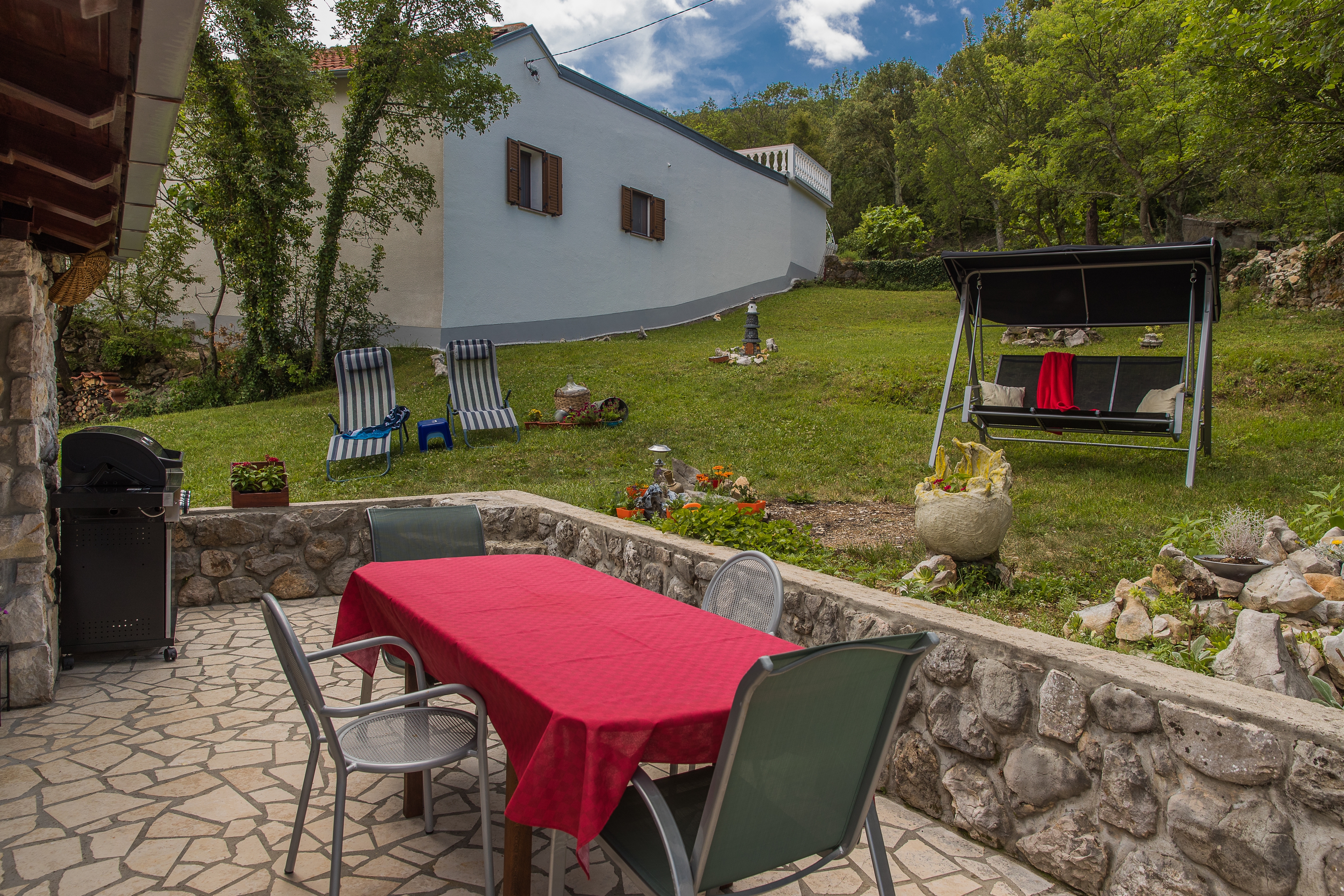 Two bedroom house with terrace Tribalj, Crikvenica  K