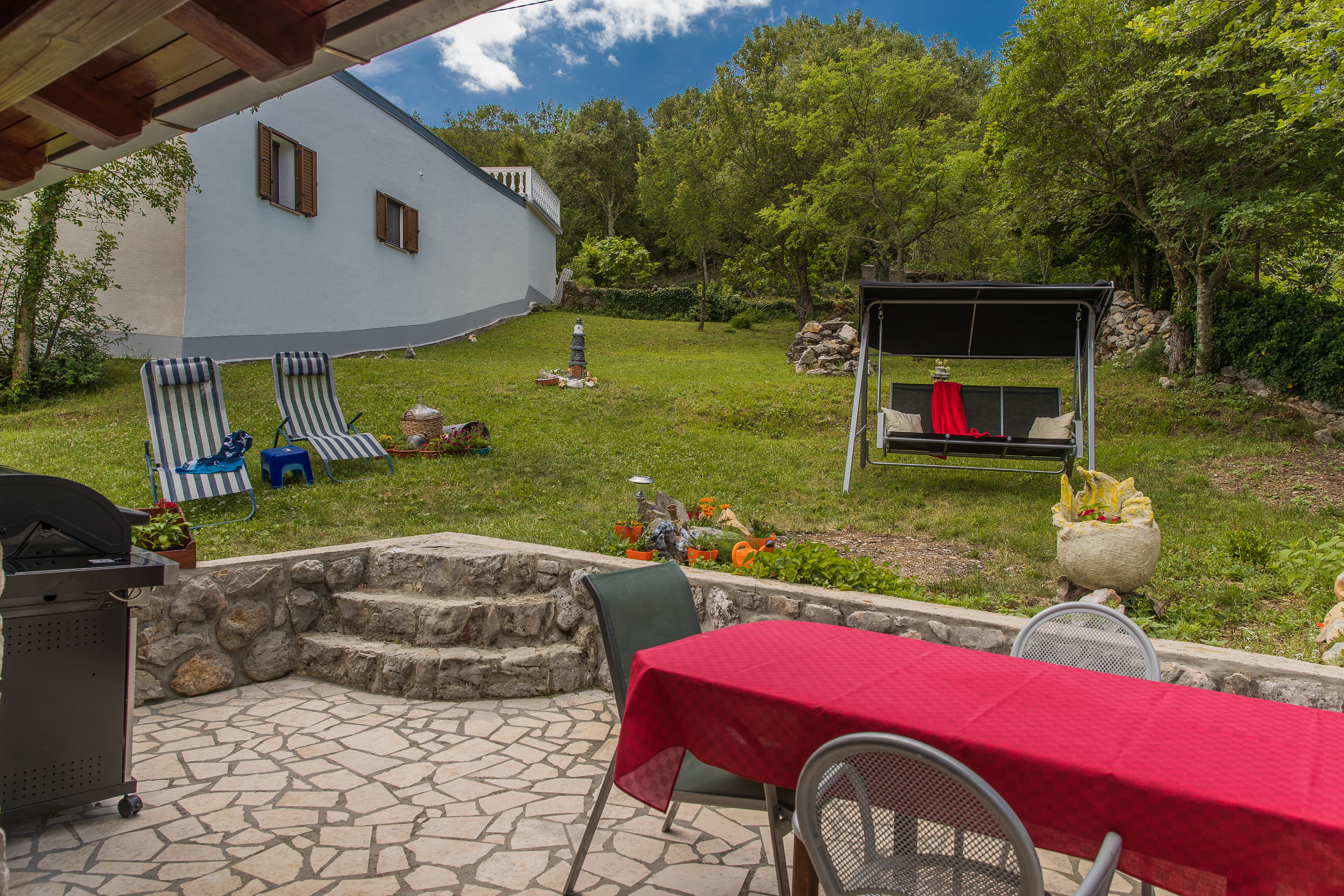 Two bedroom house with terrace Tribalj, Crikvenica  K