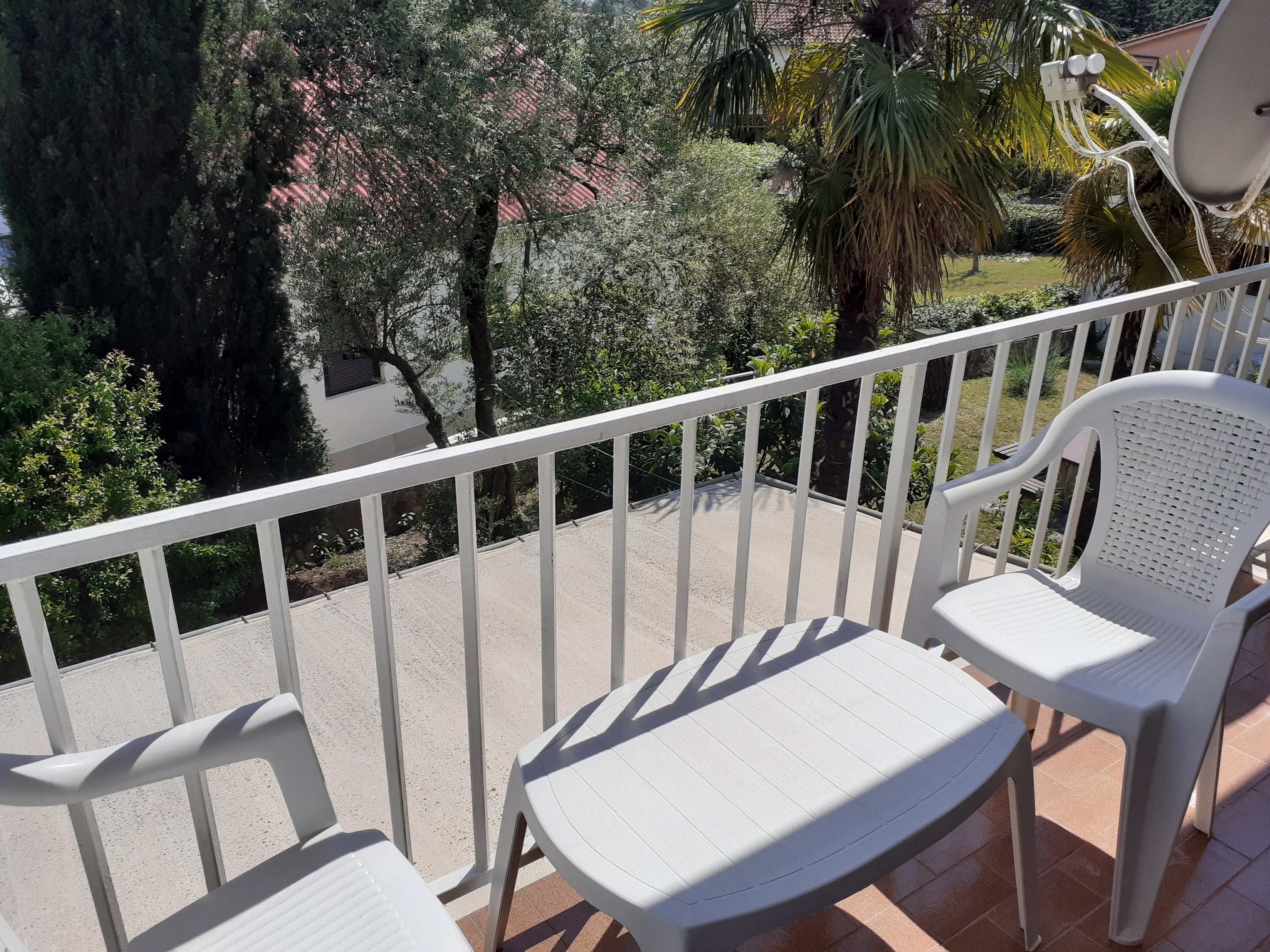 Two bedroom apartment with balcony Malinska, Krk  A-b