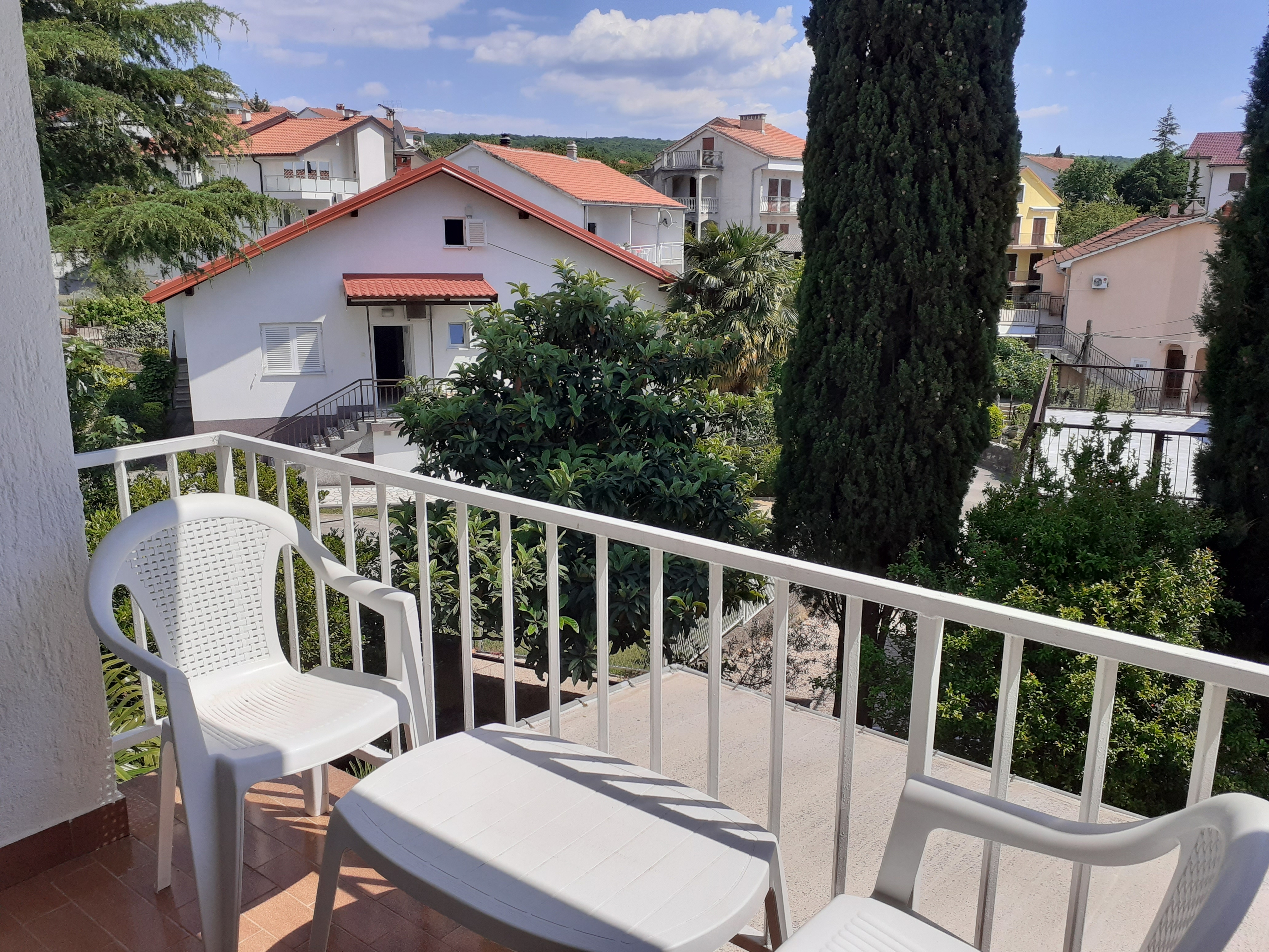 Two bedroom apartment with balcony Malinska, Krk  A-b