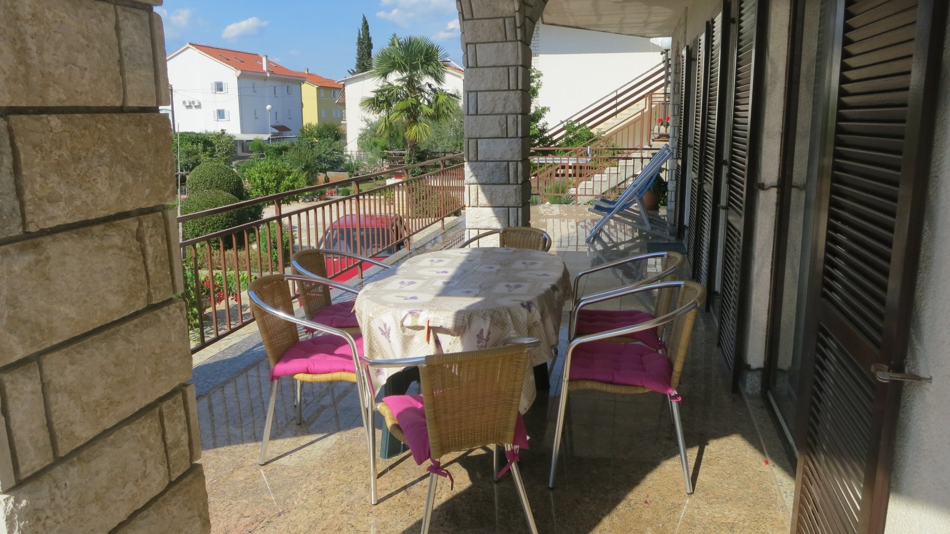 Two bedroom apartment with terrace Malinska, Krk (A-19296-a)