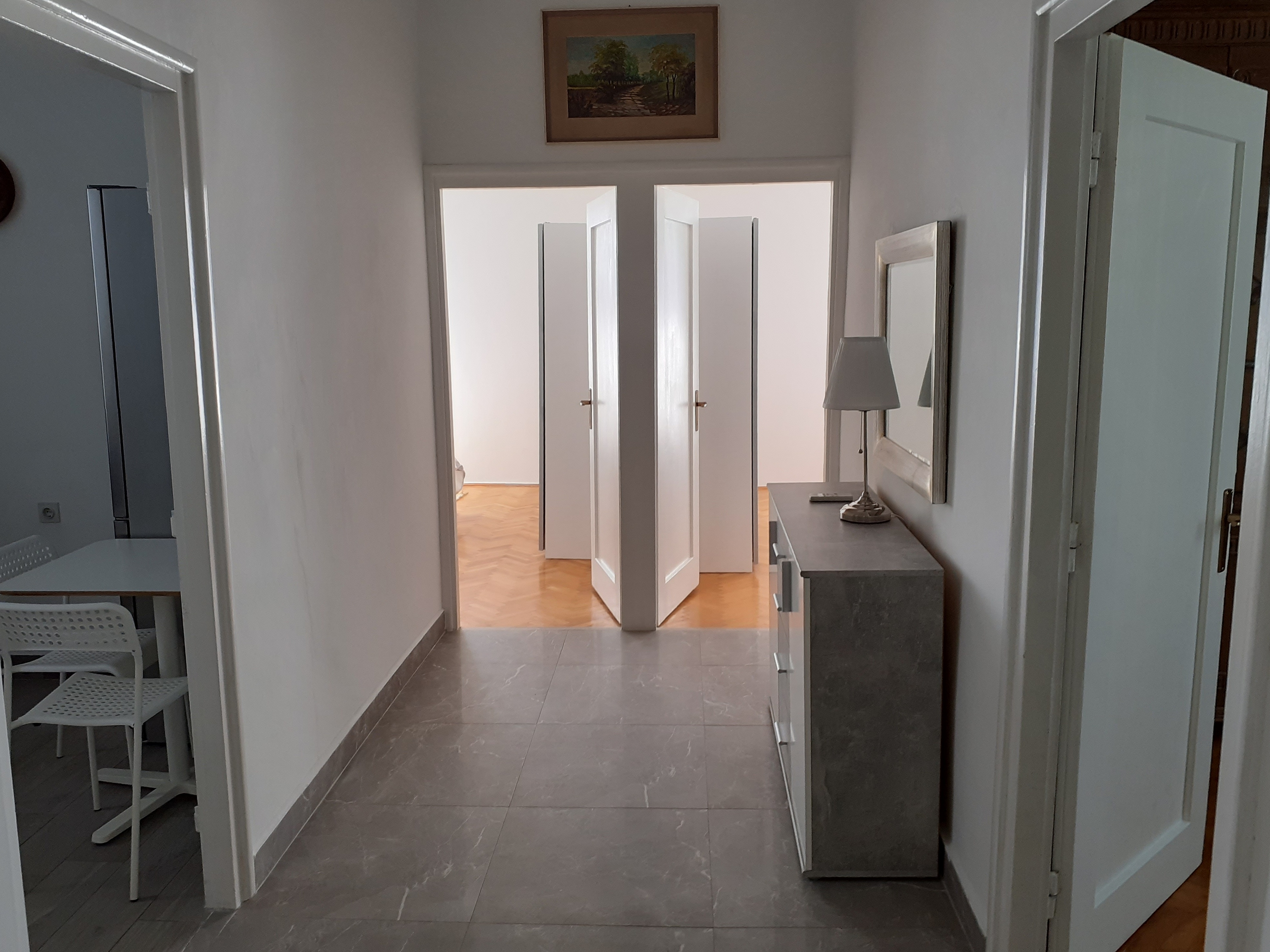 Two bedroom apartment with terrace and sea view Malinska, Krk  A-a