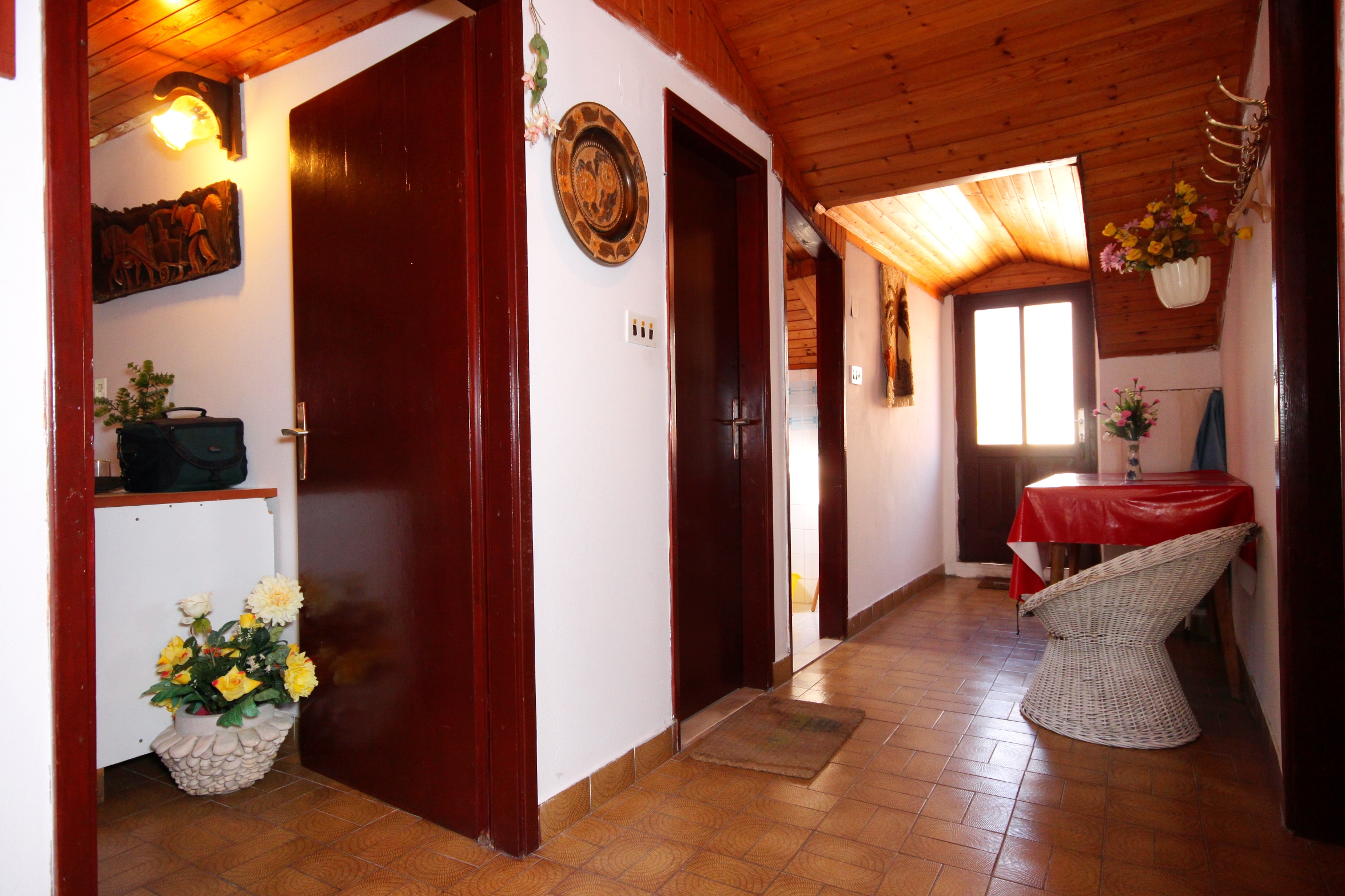 Two bedroom apartment with terrace and sea view Prigradica, Korčula  A-b
