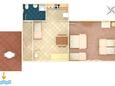 Prigradica, Plan in the apartment, (pet friendly) and WiFi.