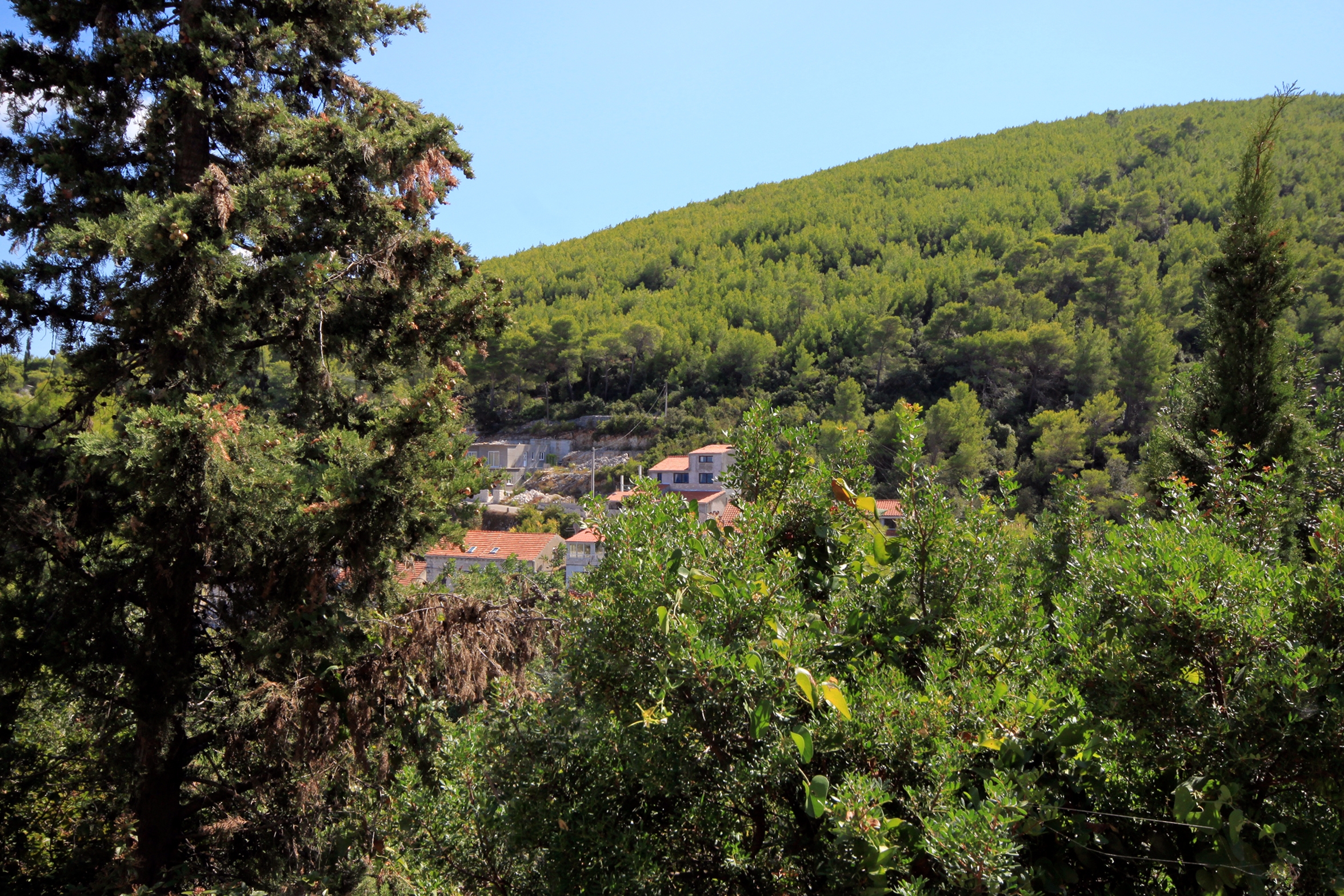One bedroom apartment with terrace Prigradica, Korčula  A-c