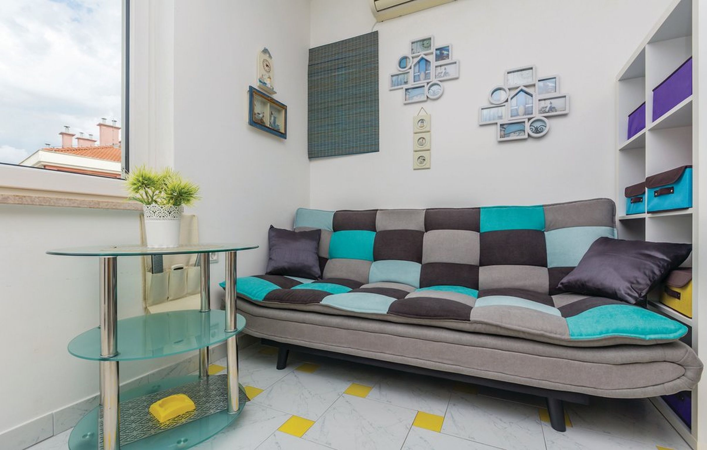 One bedroom apartment with terrace Malinska, Krk  A-a