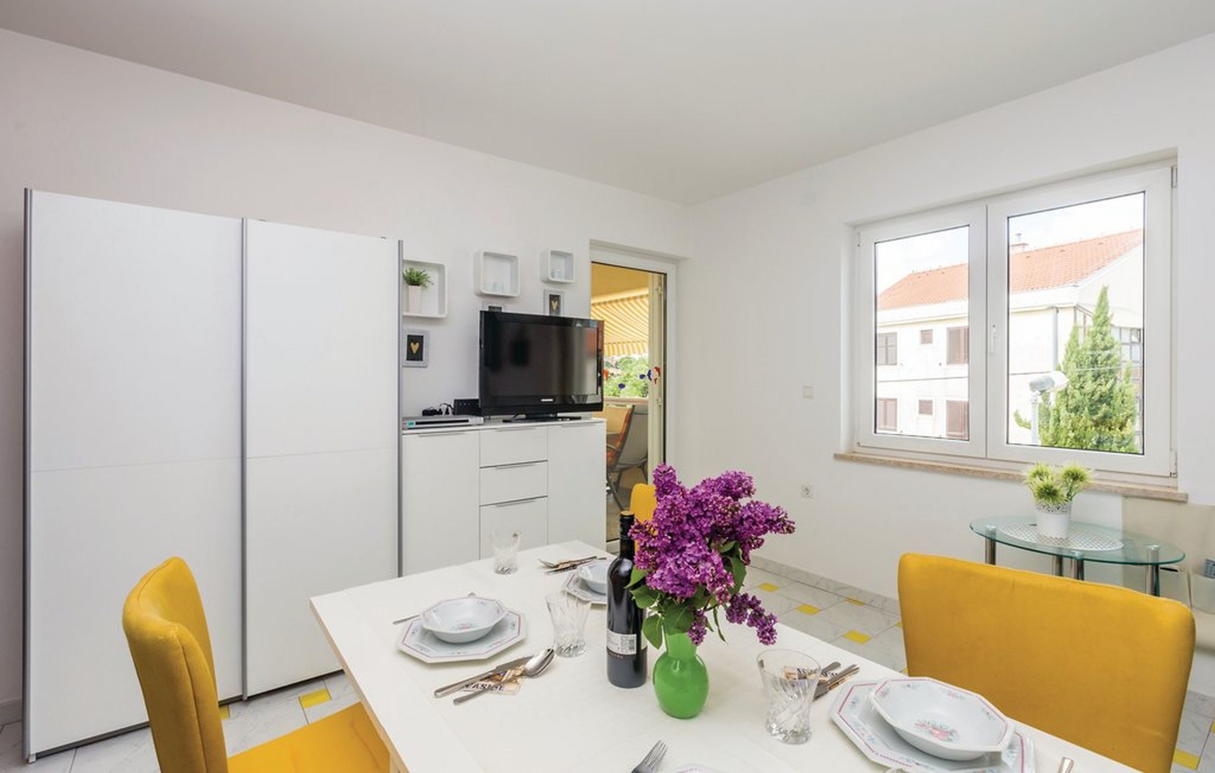 One bedroom apartment with terrace Malinska, Krk  A-a