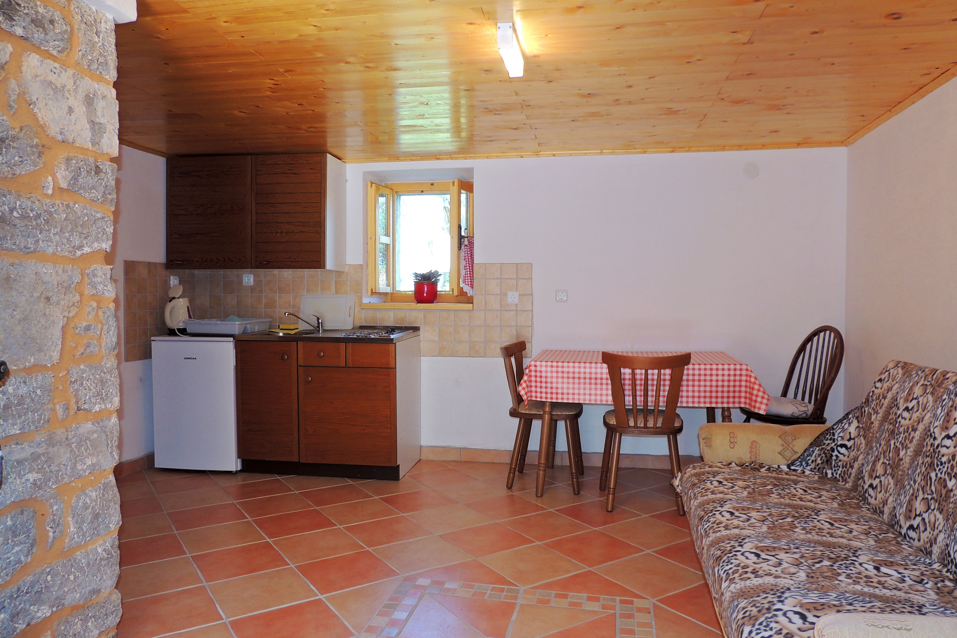 One bedroom apartment with terrace Žgaljići, Krk  A-a