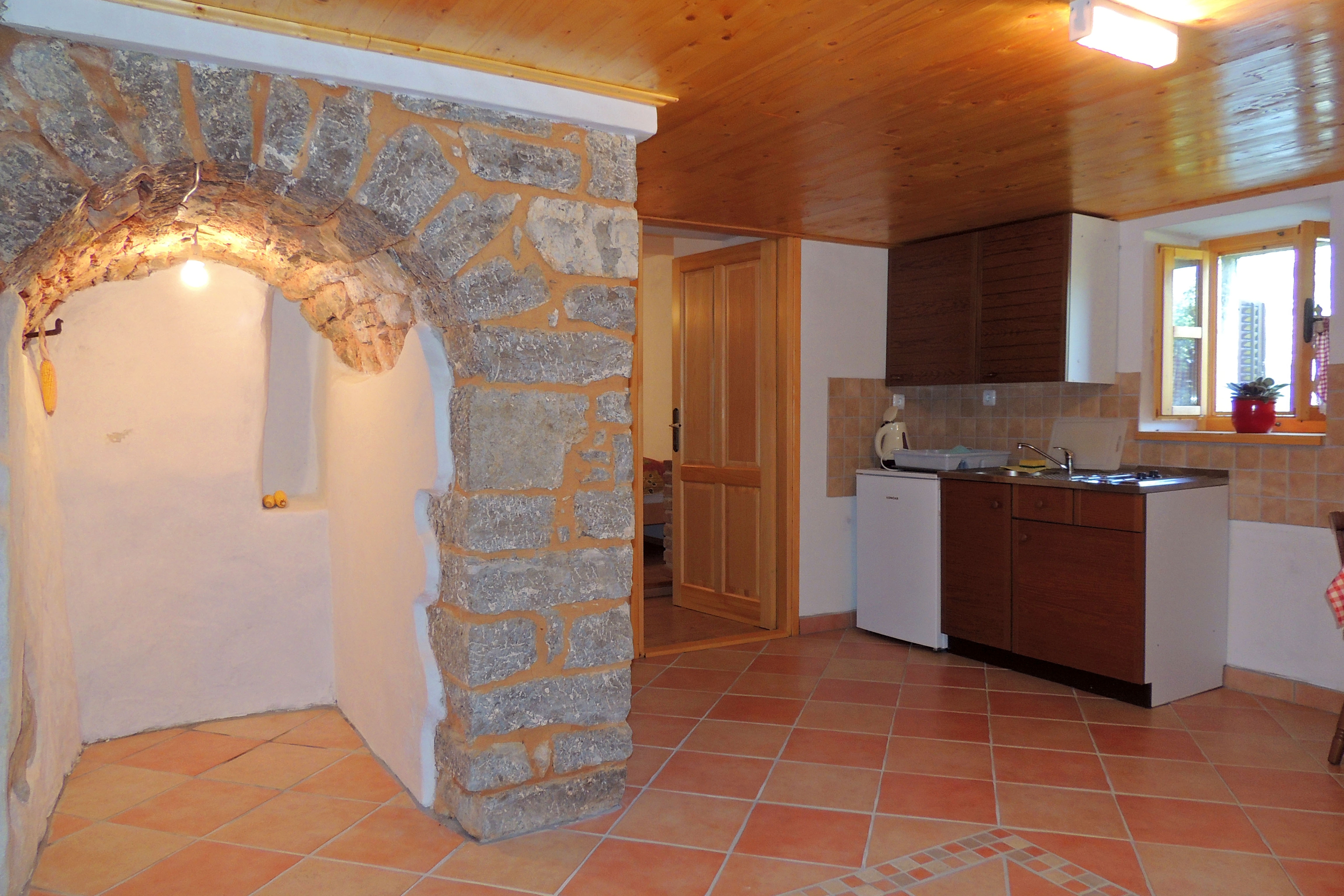 One bedroom apartment with terrace Žgaljići, Krk  A-a