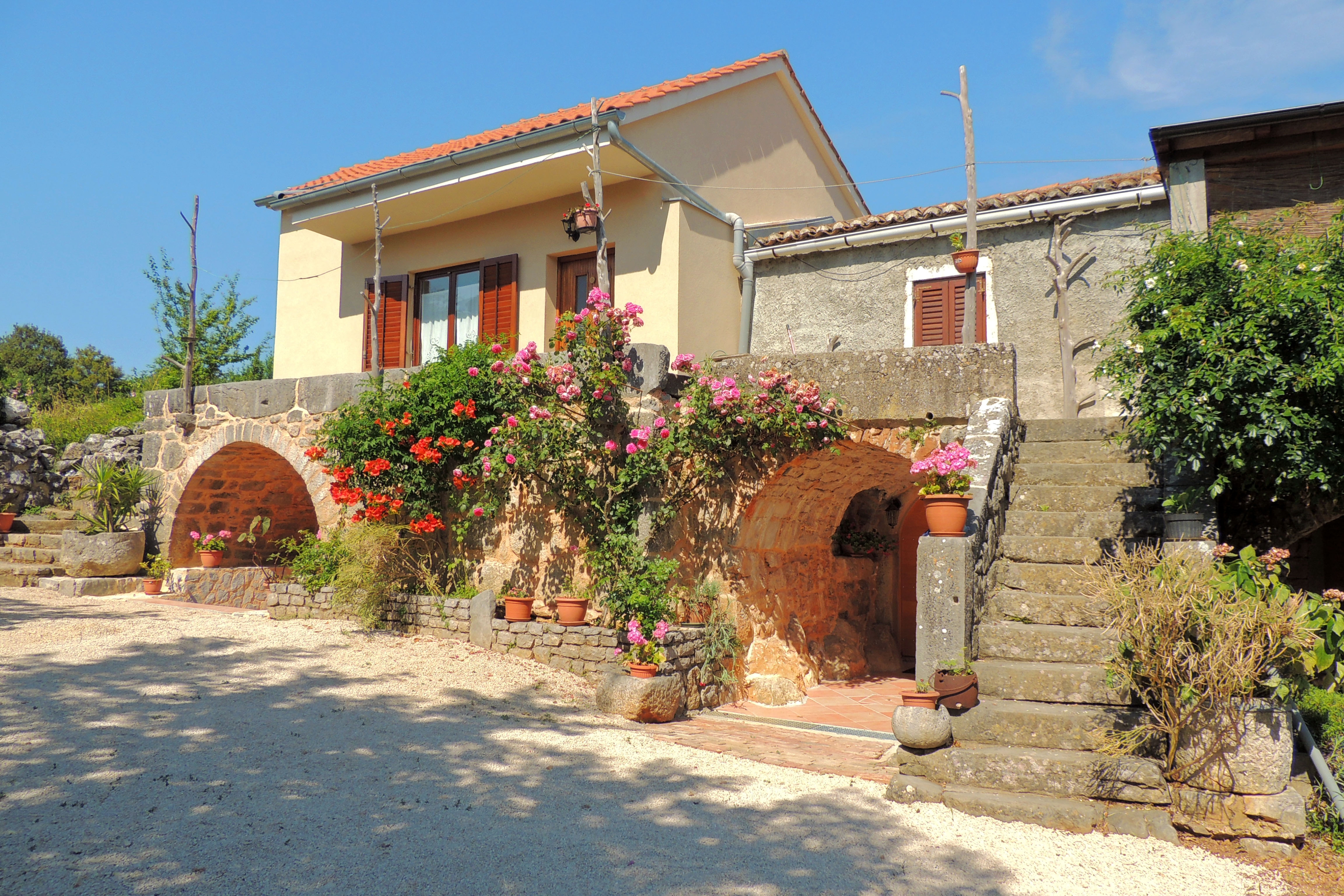 One bedroom apartment with terrace Žgaljići, Krk  A-a