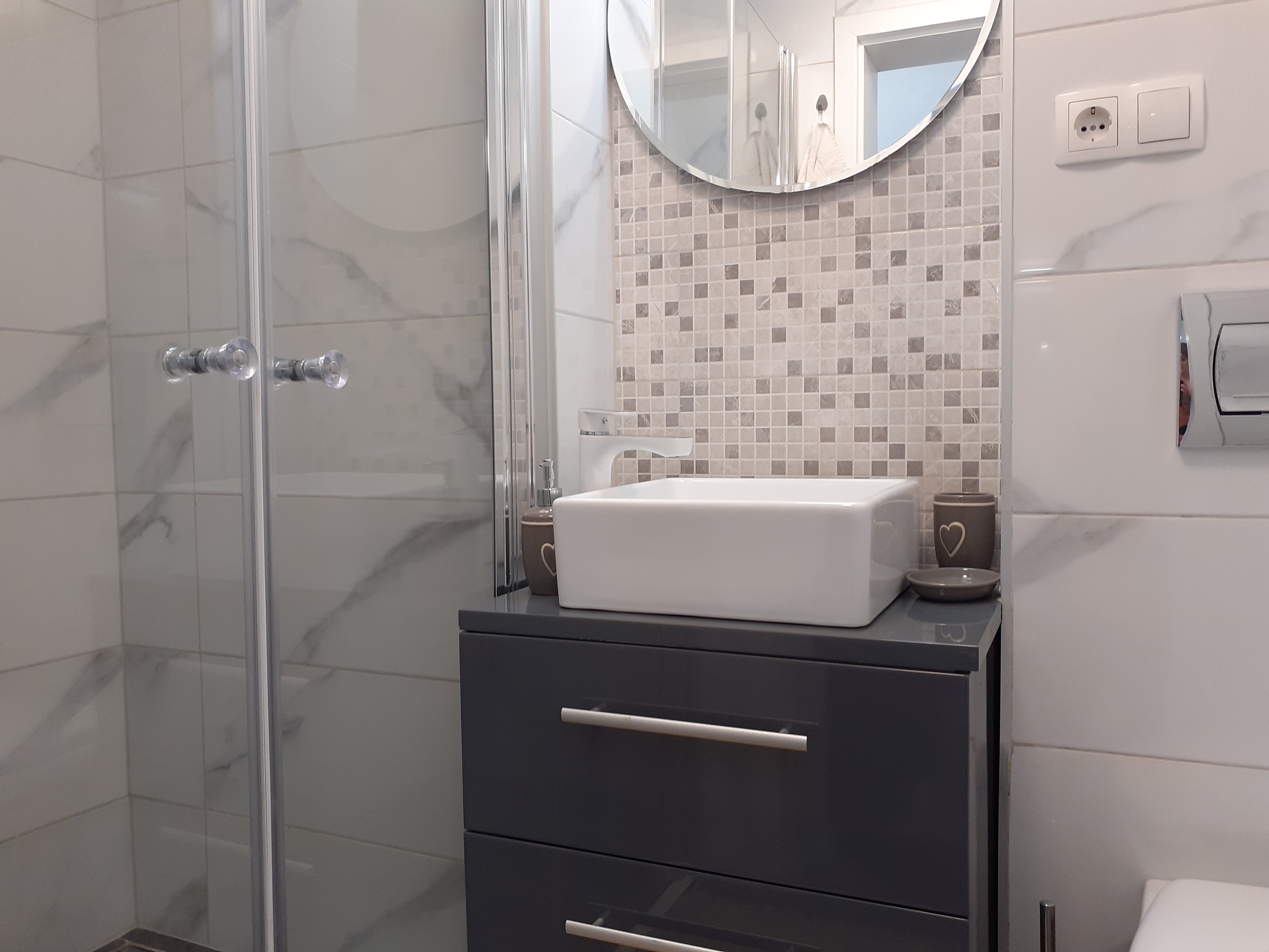 Three bedroom apartment with terrace Malinska, Krk  A-a