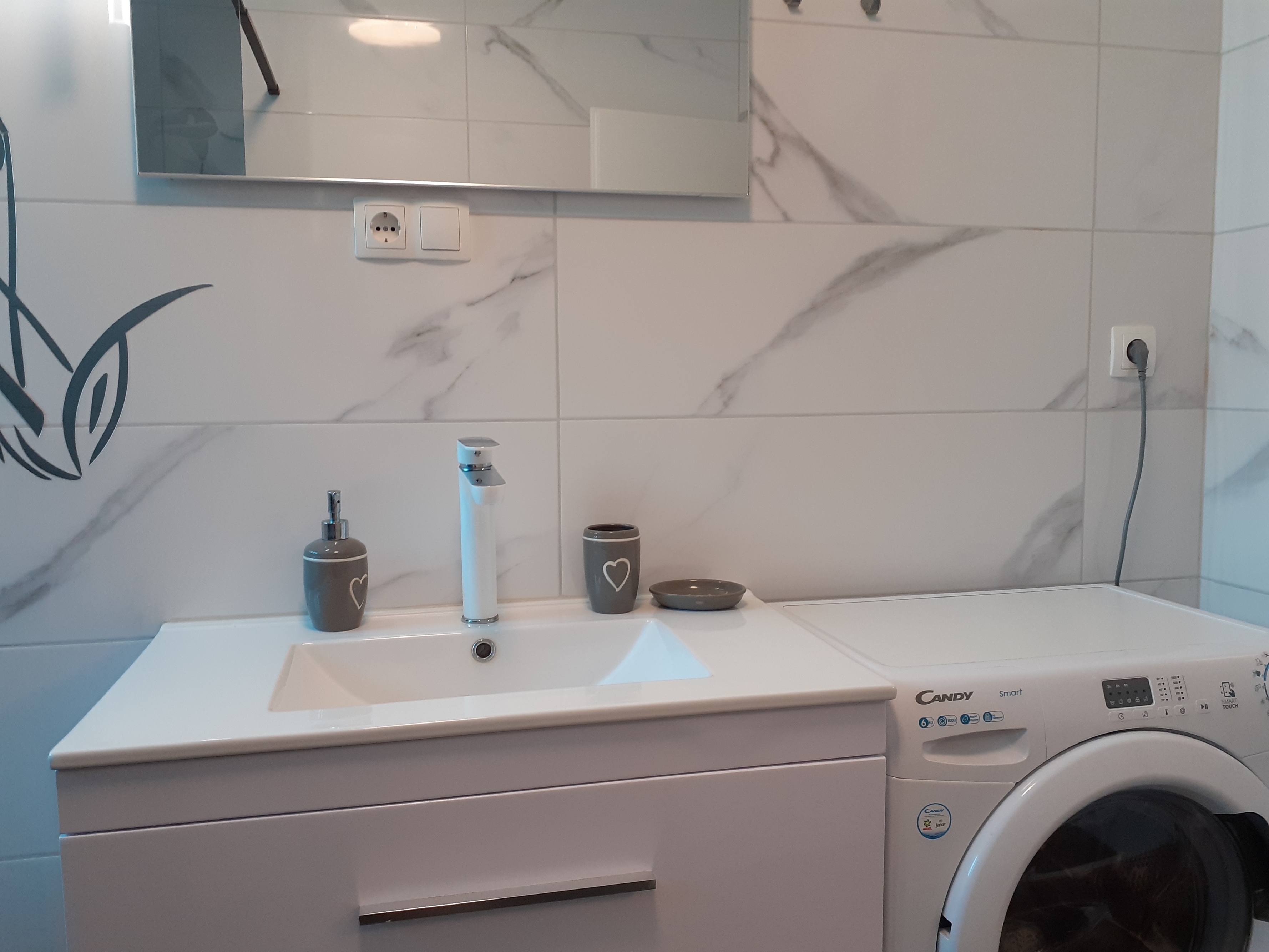 Three bedroom apartment with terrace Malinska, Krk  A-a