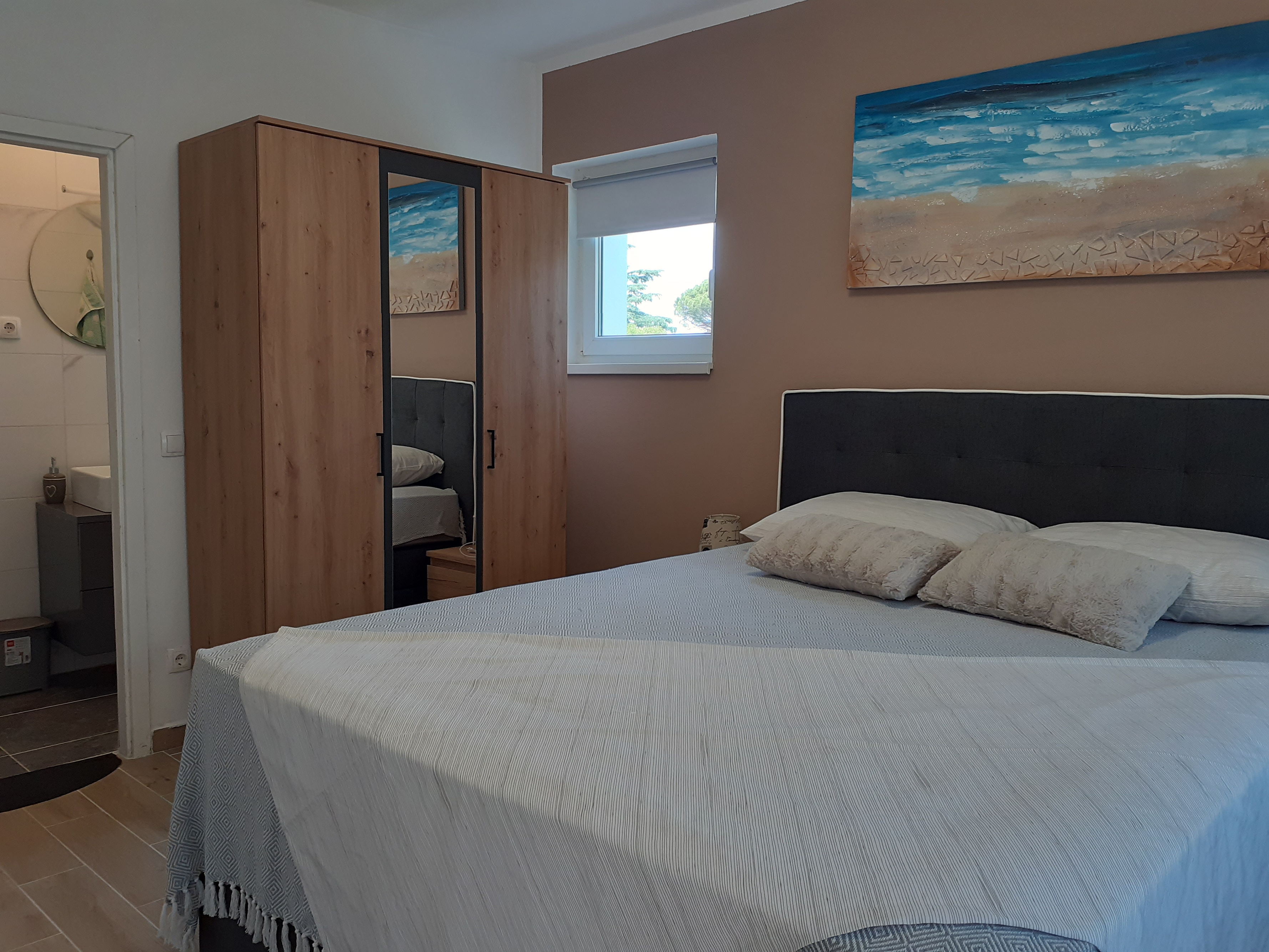 Three bedroom apartment with terrace Malinska, Krk  A-a