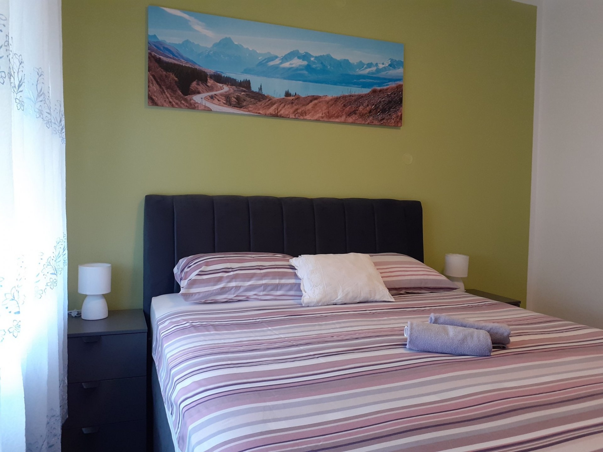 Three bedroom apartment with terrace Malinska, Krk  A-a