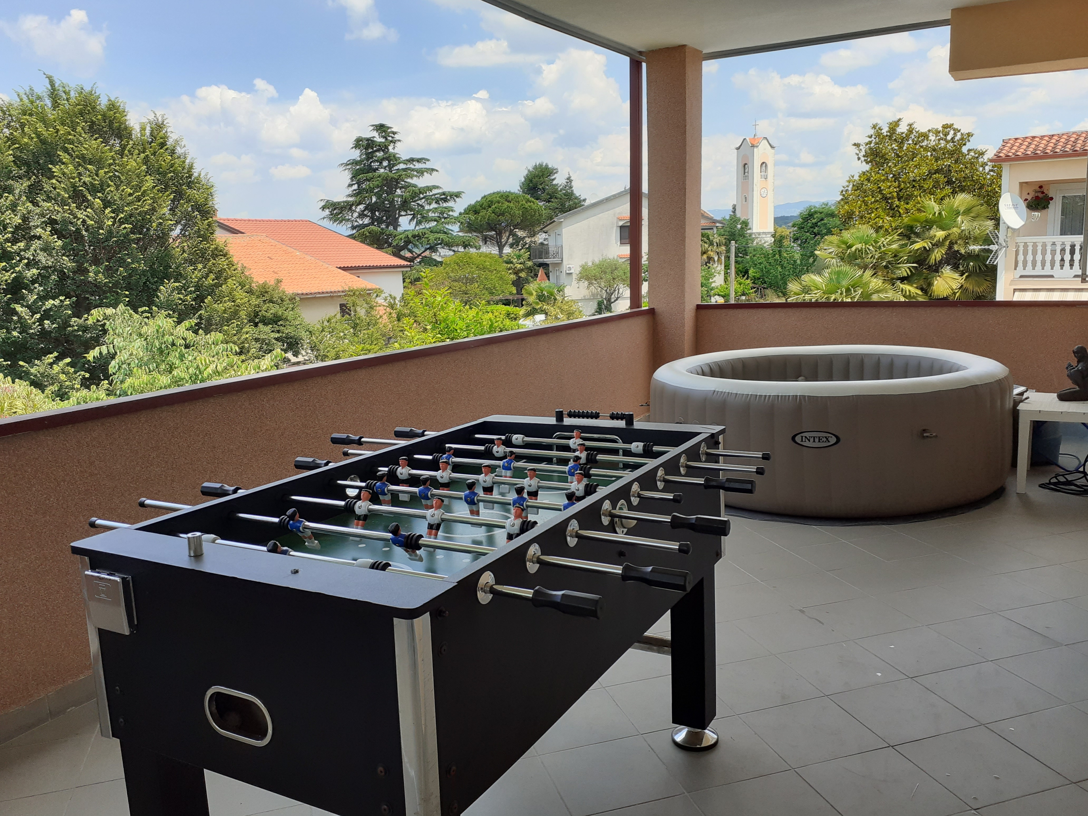Three bedroom apartment with terrace Malinska, Krk  A-a