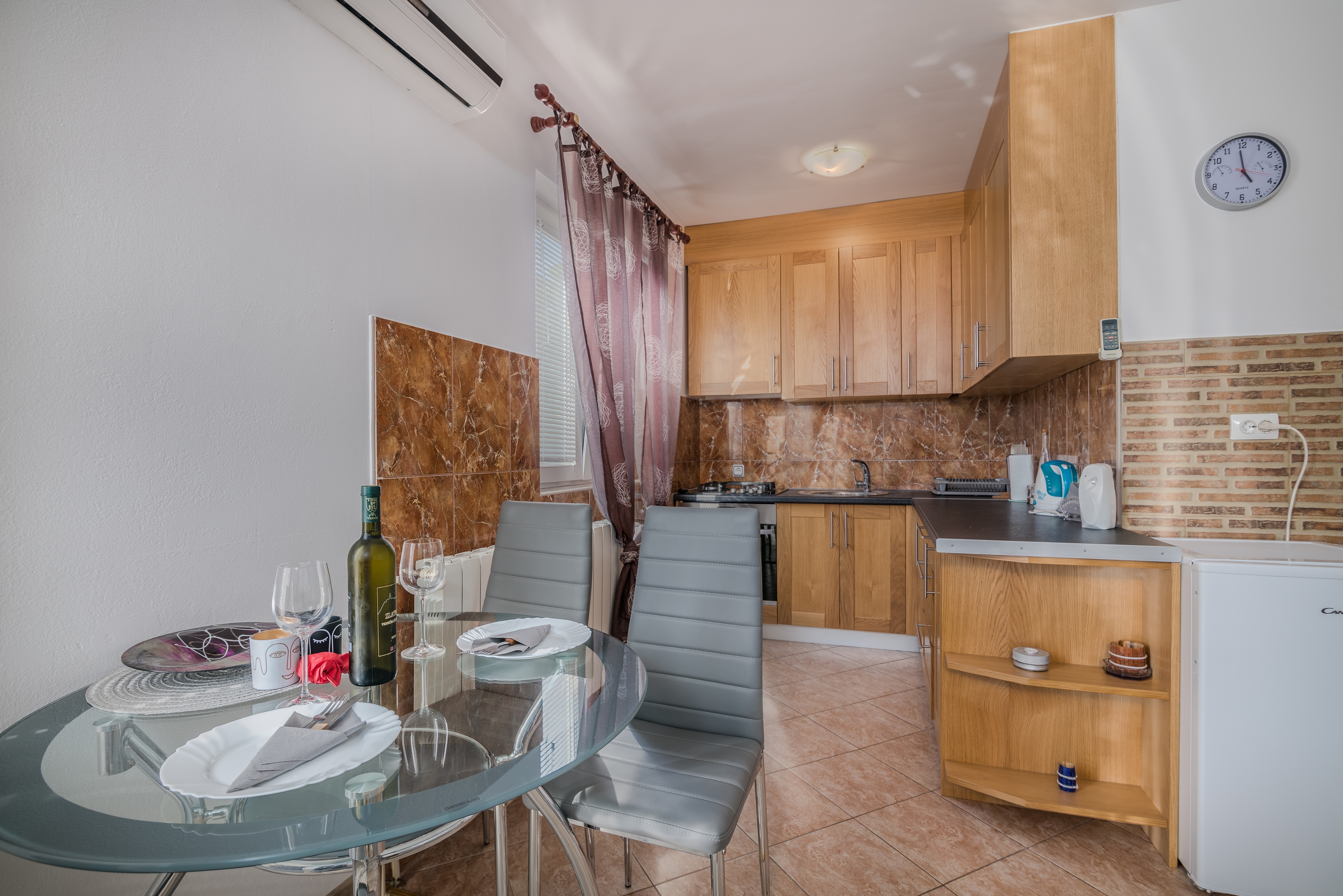 One bedroom apartment with balcony Milovcici, Krk  A-a
