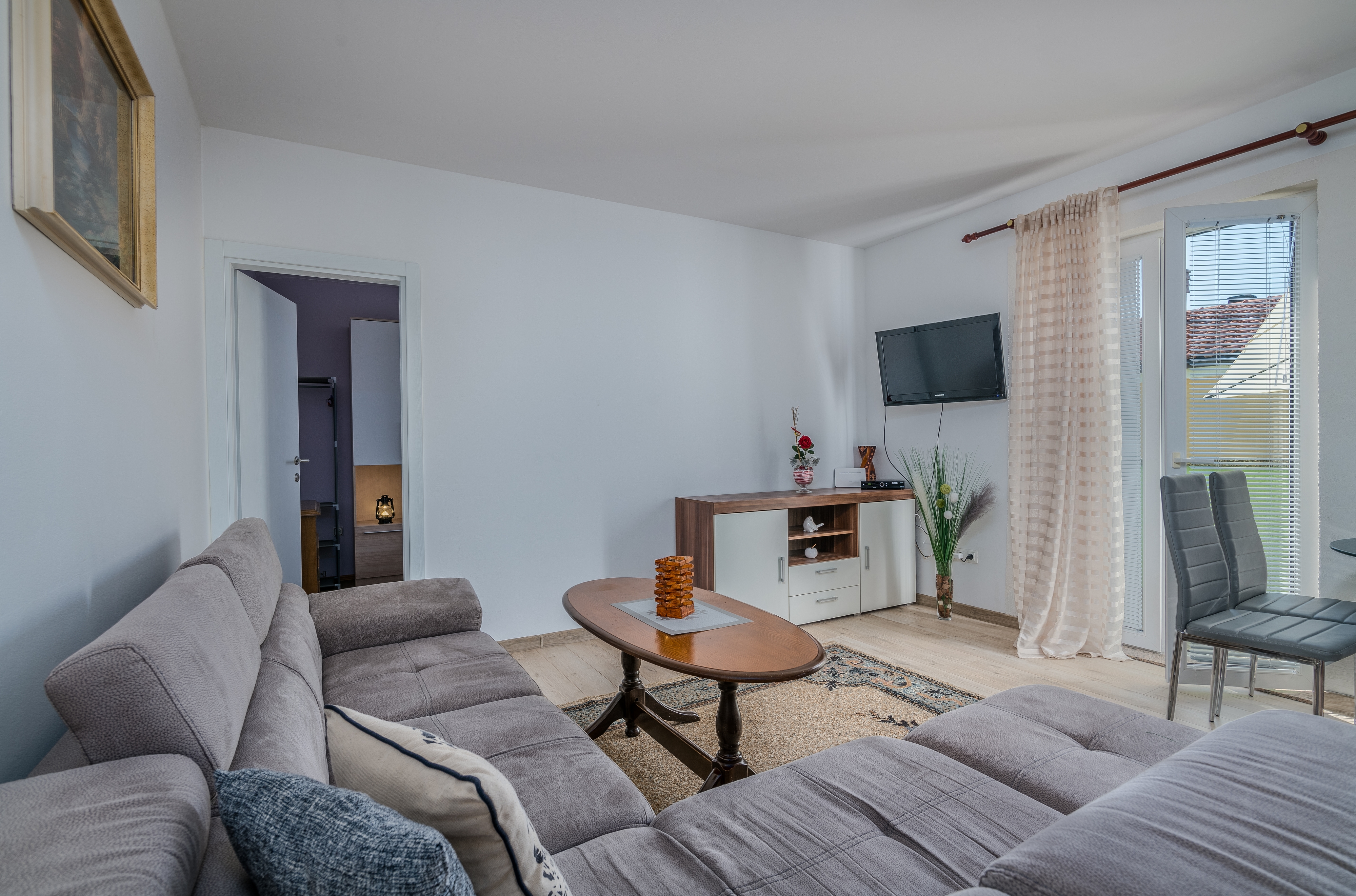 One bedroom apartment with balcony Milovcici, Krk  A-a