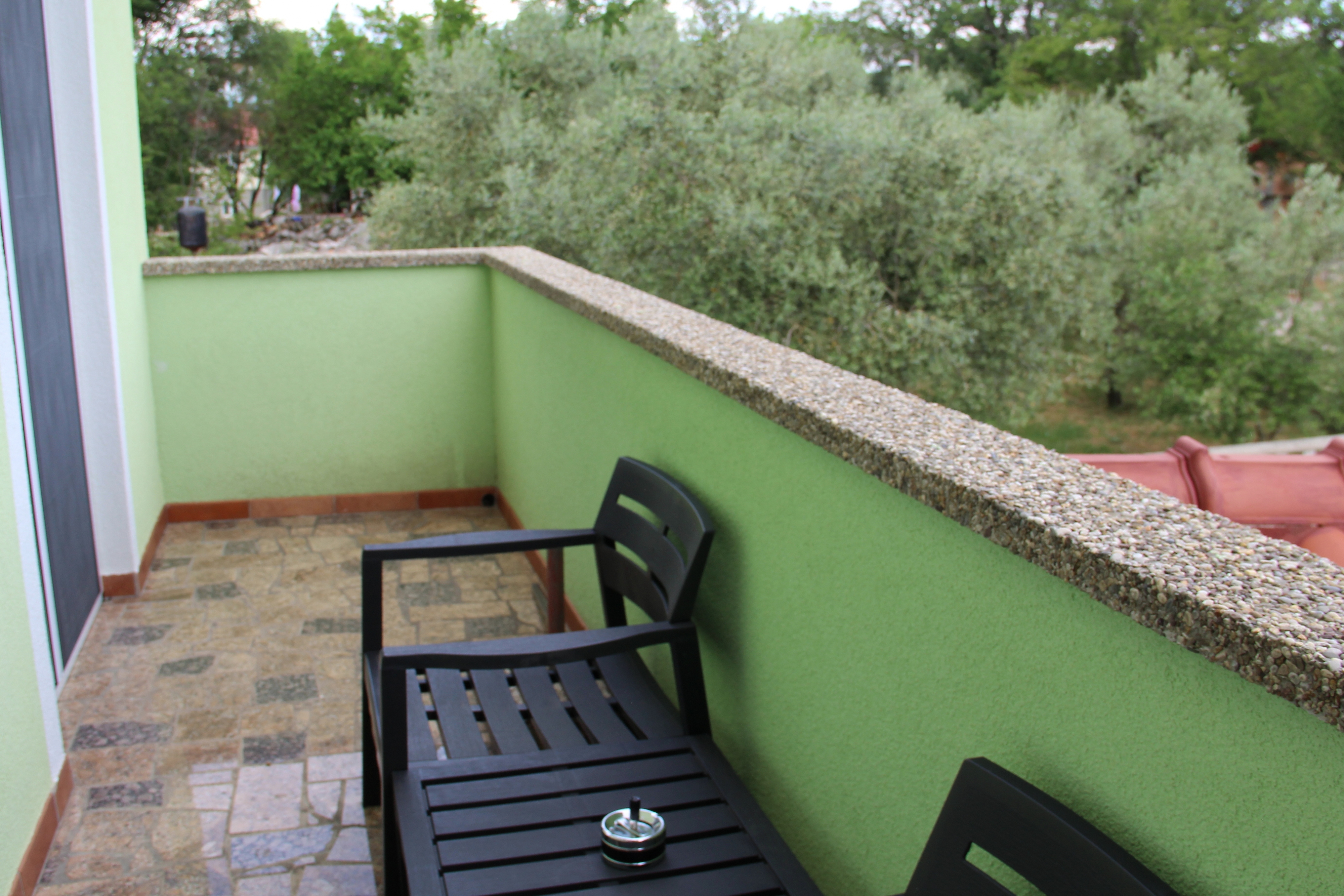One bedroom apartment with balcony Milovcici, Krk  A-b