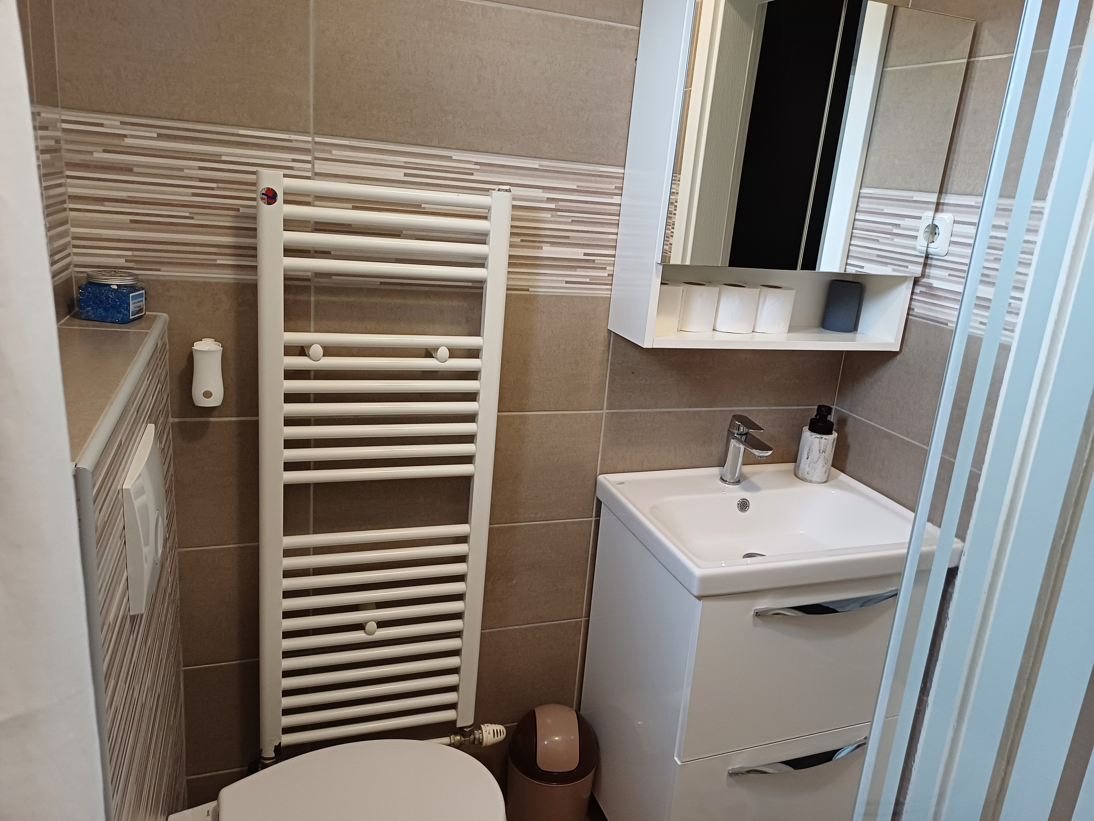 One bedroom apartment with balcony Milovcici, Krk  A-c