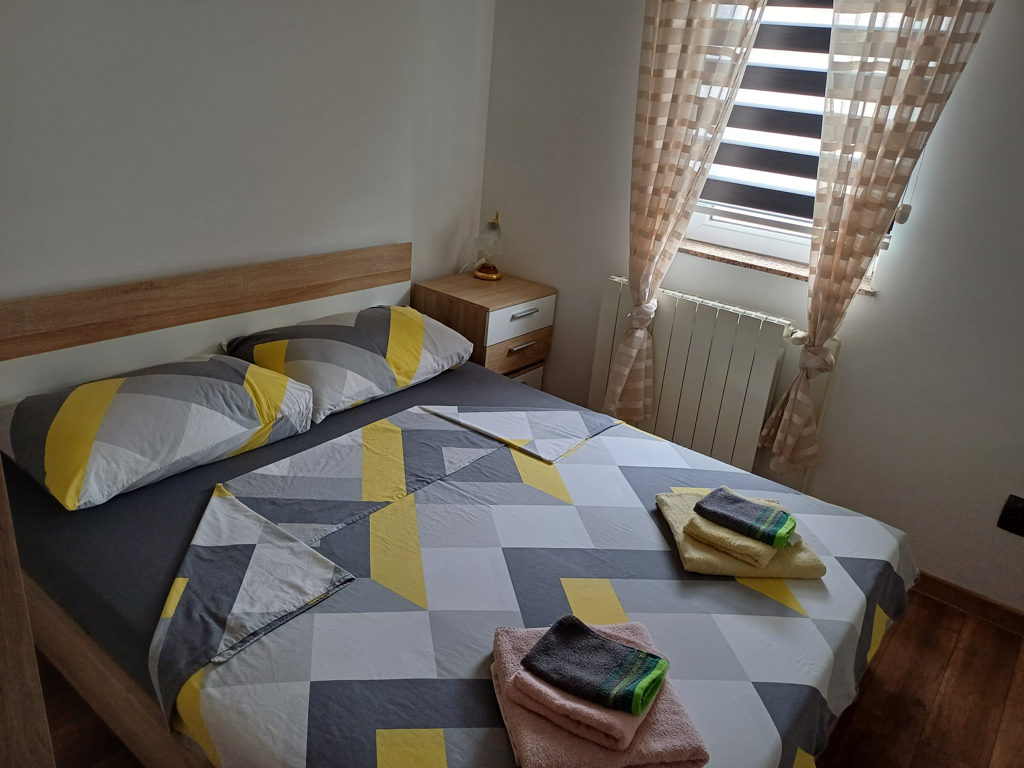One bedroom apartment with balcony Milovcici, Krk  A-c
