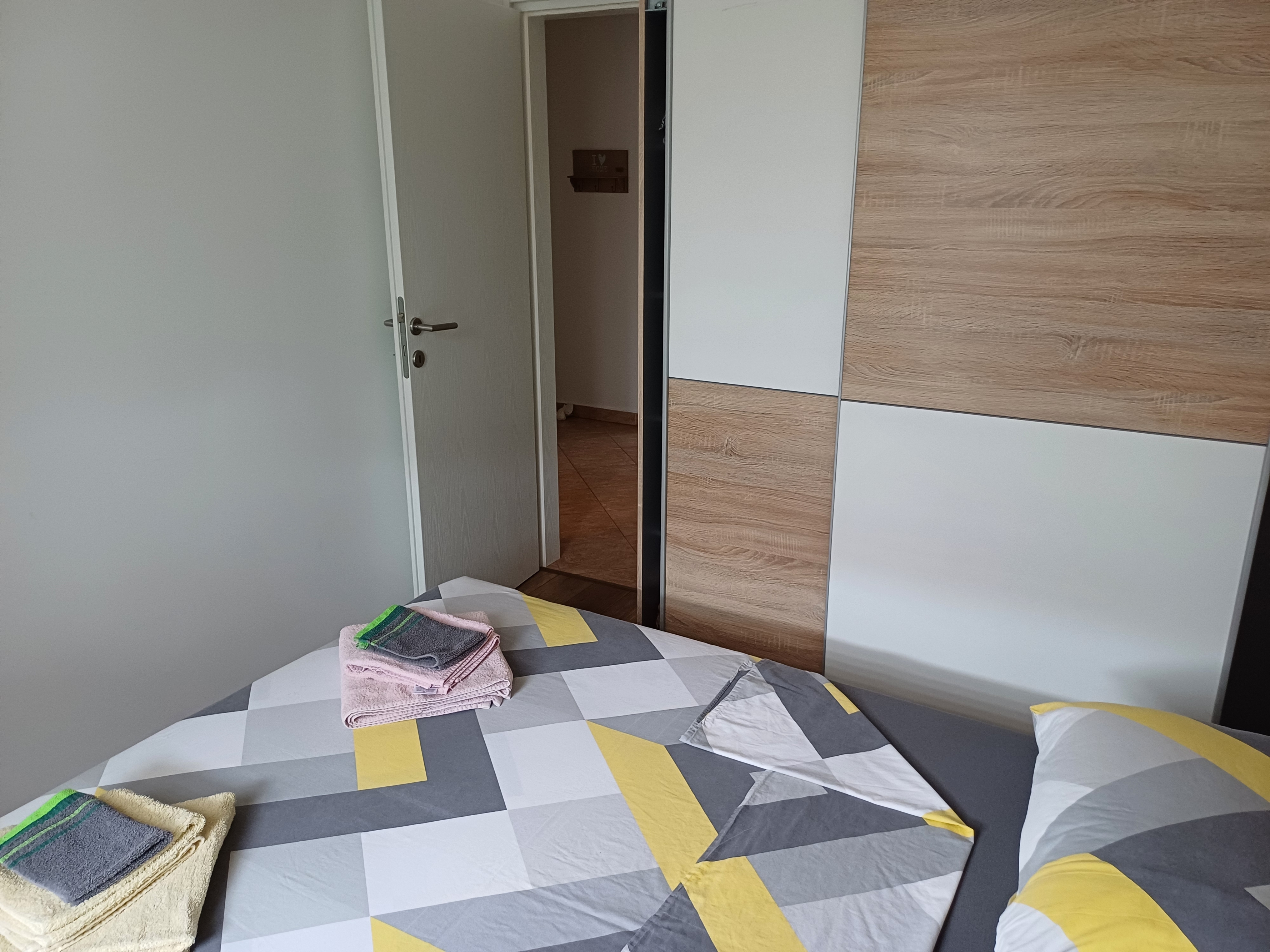 One bedroom apartment with balcony Milovcici, Krk  A-c