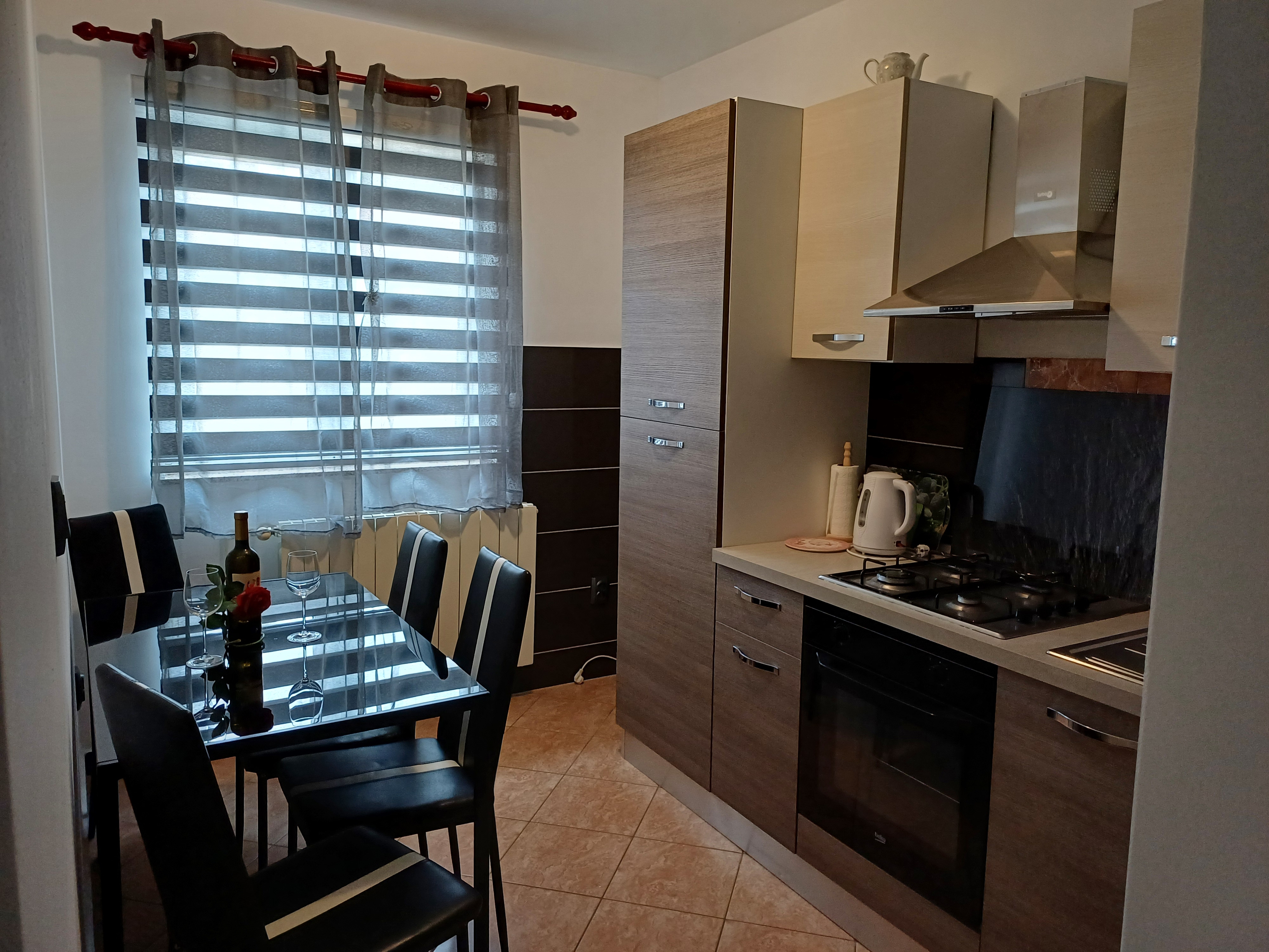 One bedroom apartment with balcony Milovcici, Krk  A-c