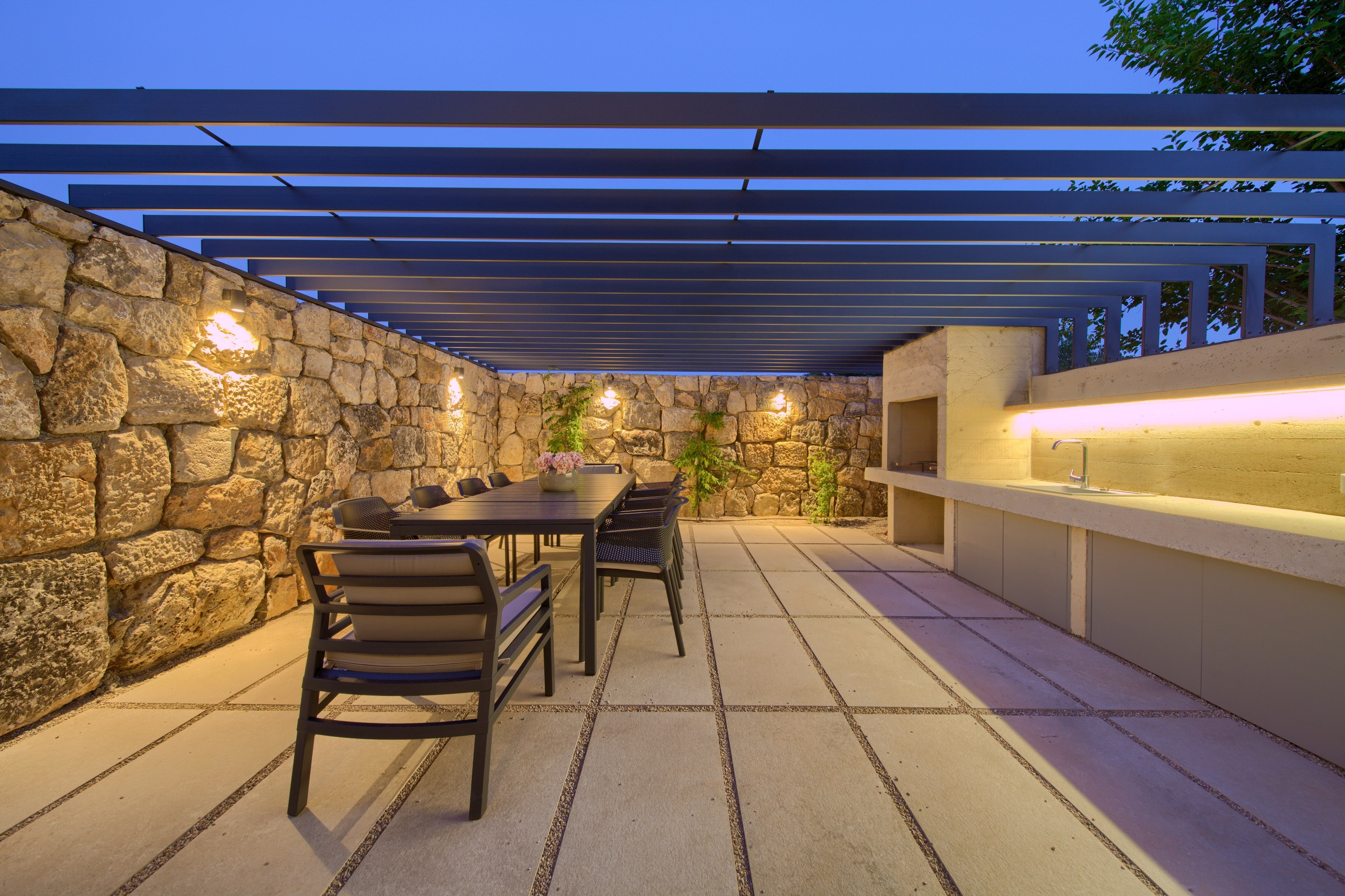 Four bedroom house with terrace Bajčići, Krk  K