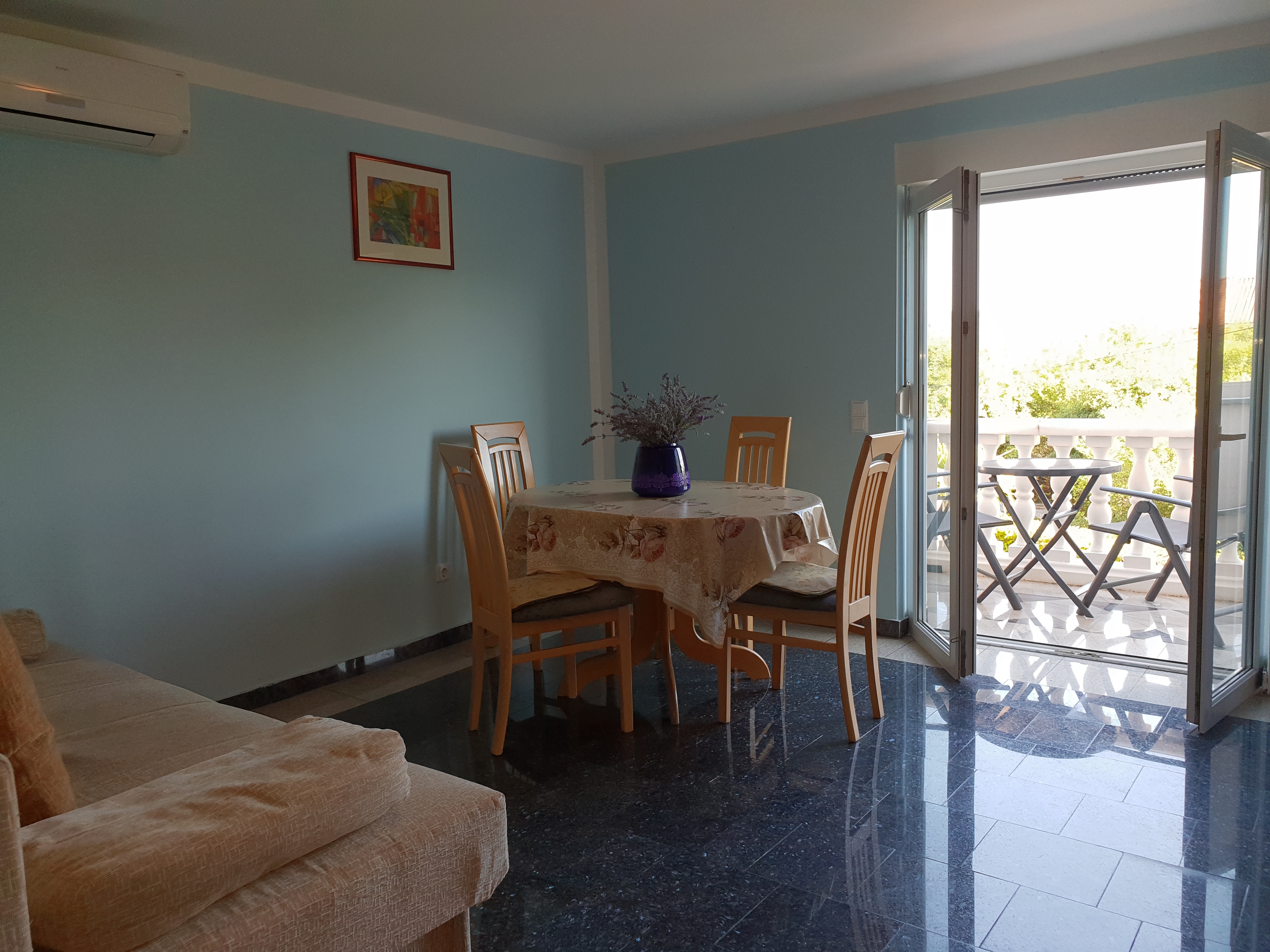 One bedroom apartment with balcony Soline, Krk  A-a