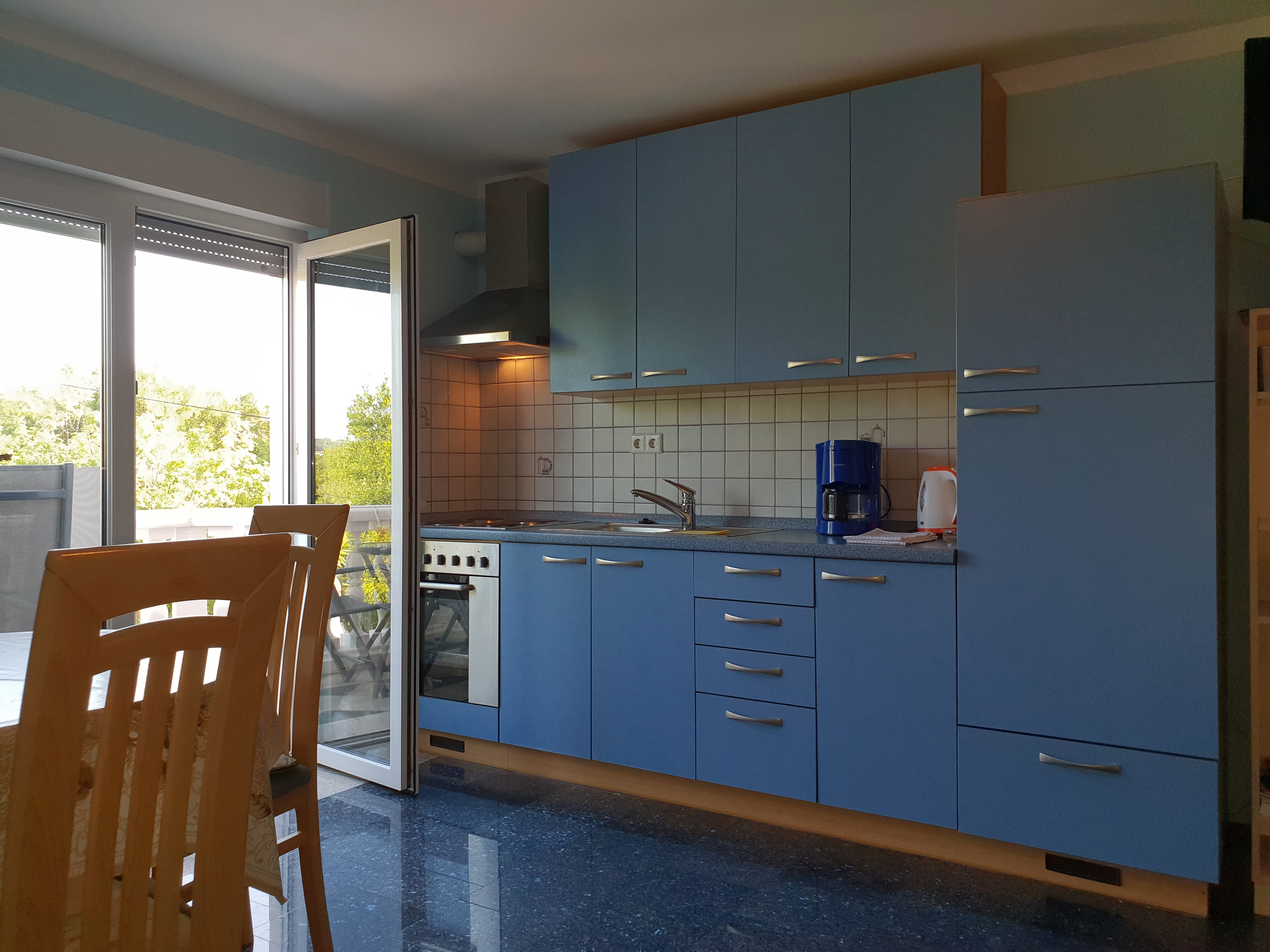 One bedroom apartment with balcony Soline, Krk  A-a