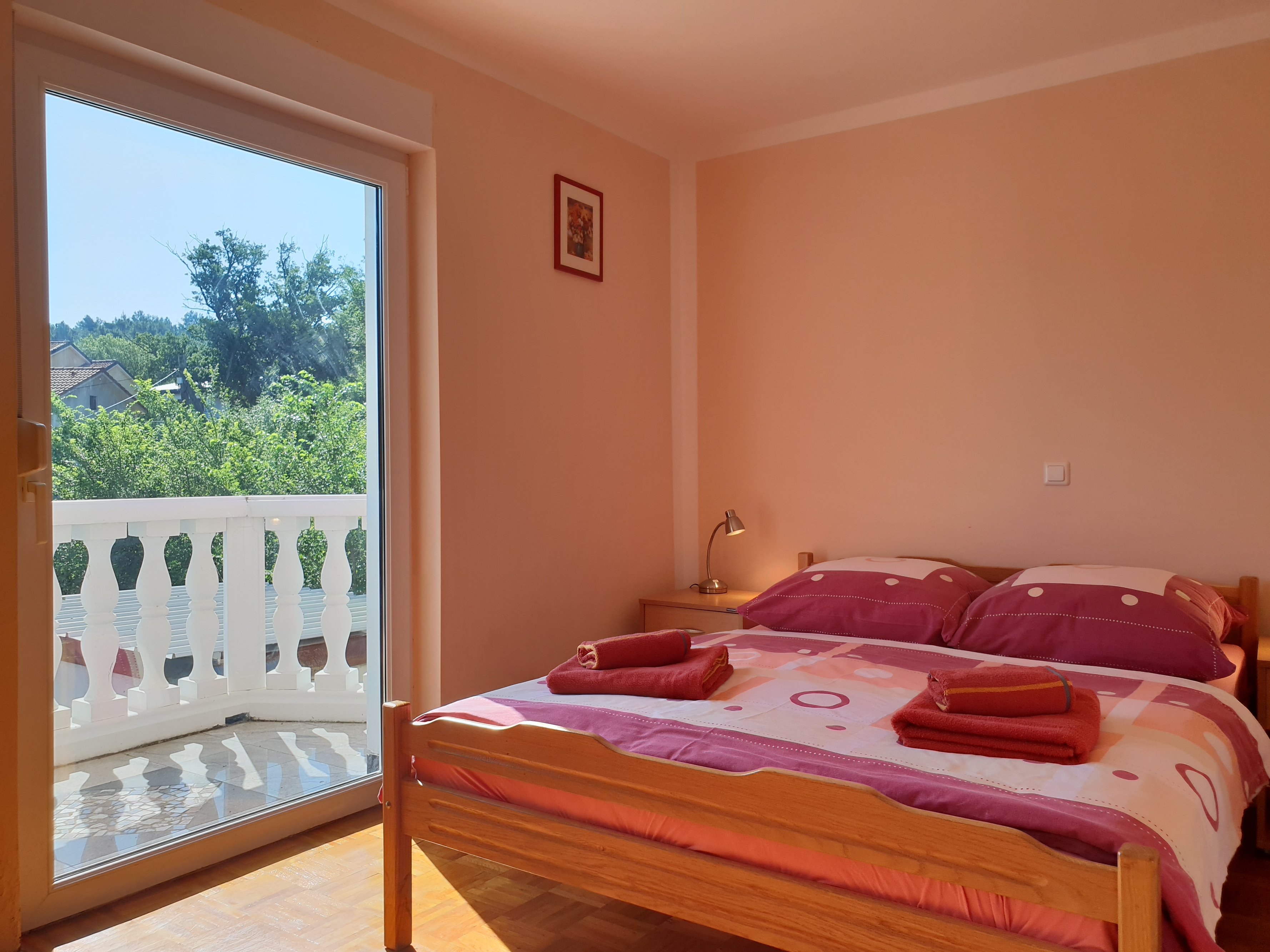 One bedroom apartment with balcony Soline, Krk  A-b