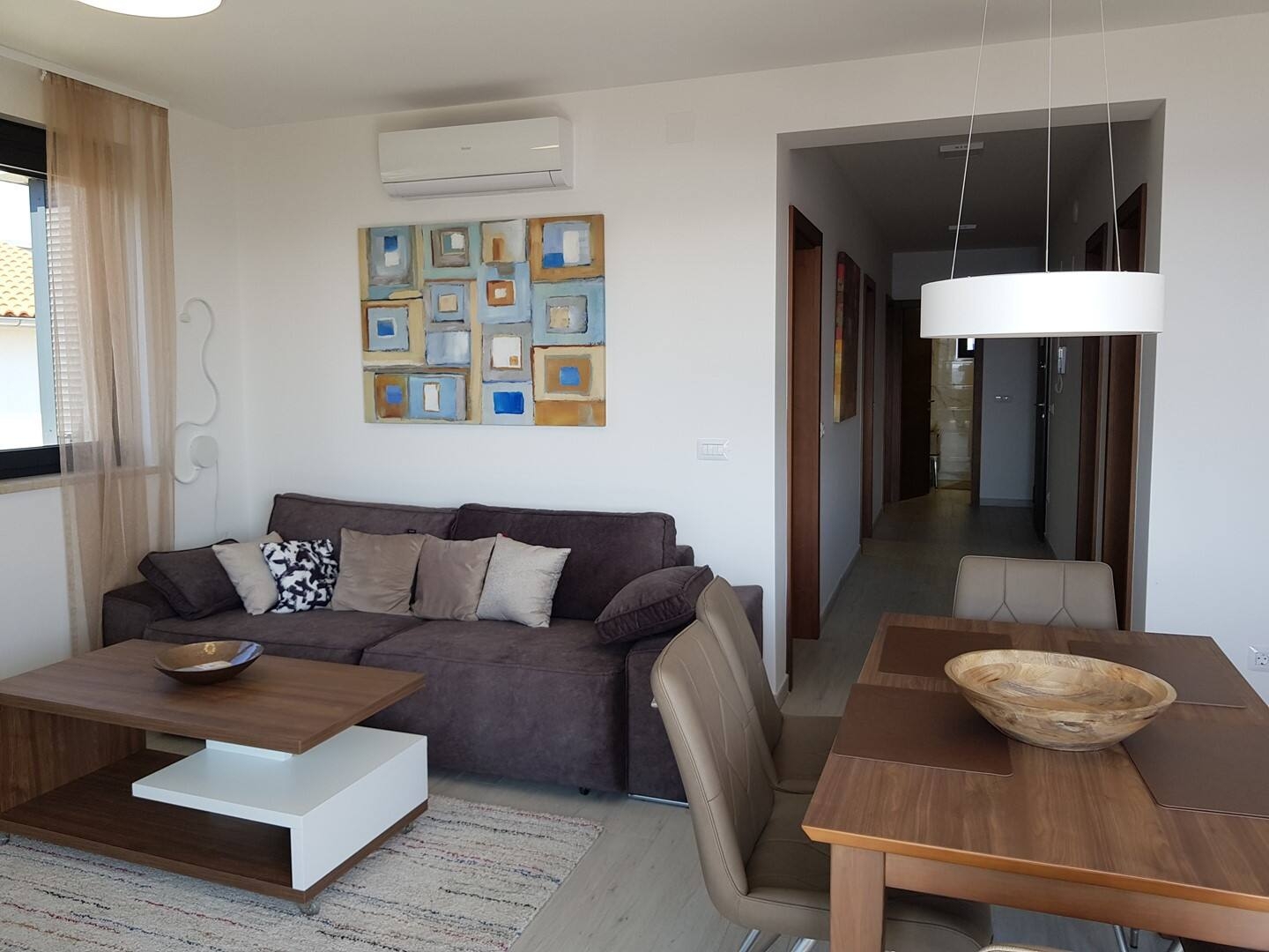 Two bedroom apartment with terrace and sea view Sveti Filip i Jakov, Biograd (A-19325-a)