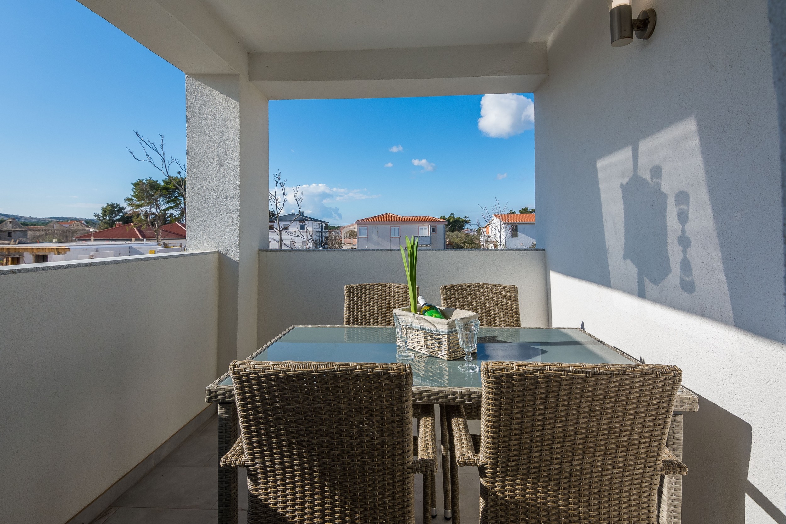 Two bedroom apartment with balcony Vir  A-d