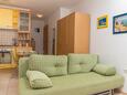 Dramalj, Obývací pokoj v ubytování typu studio-apartment, s klimatizací a WiFi.