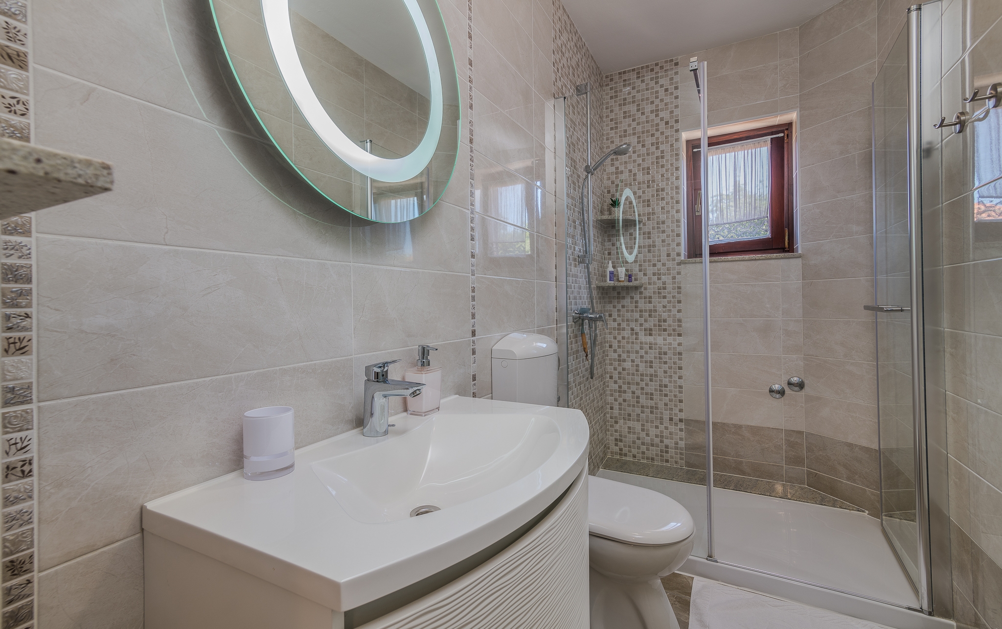 Two bedroom apartment with terrace Porat, Krk  A-a