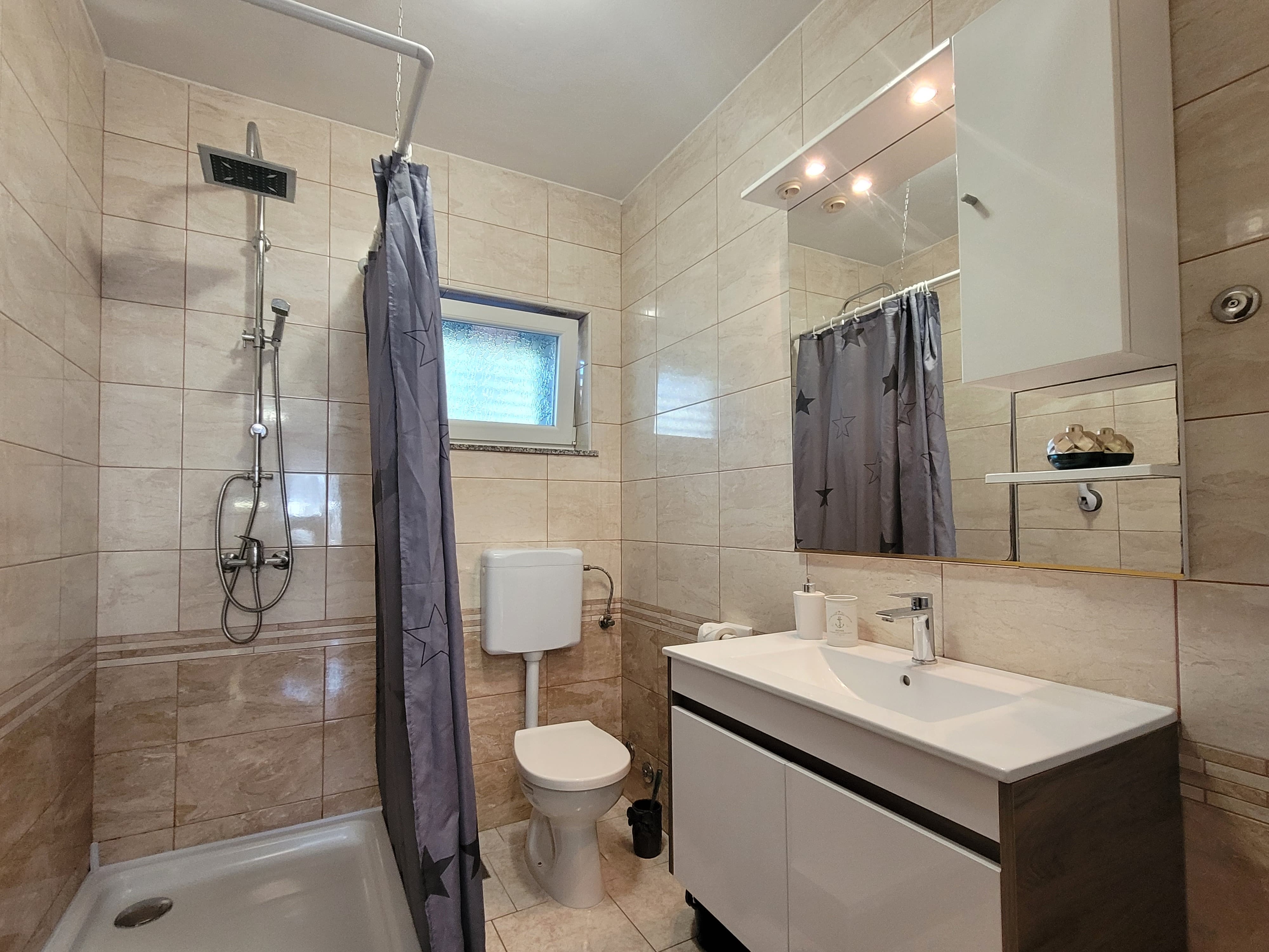 One bedroom apartment with terrace Porat, Krk  A-a