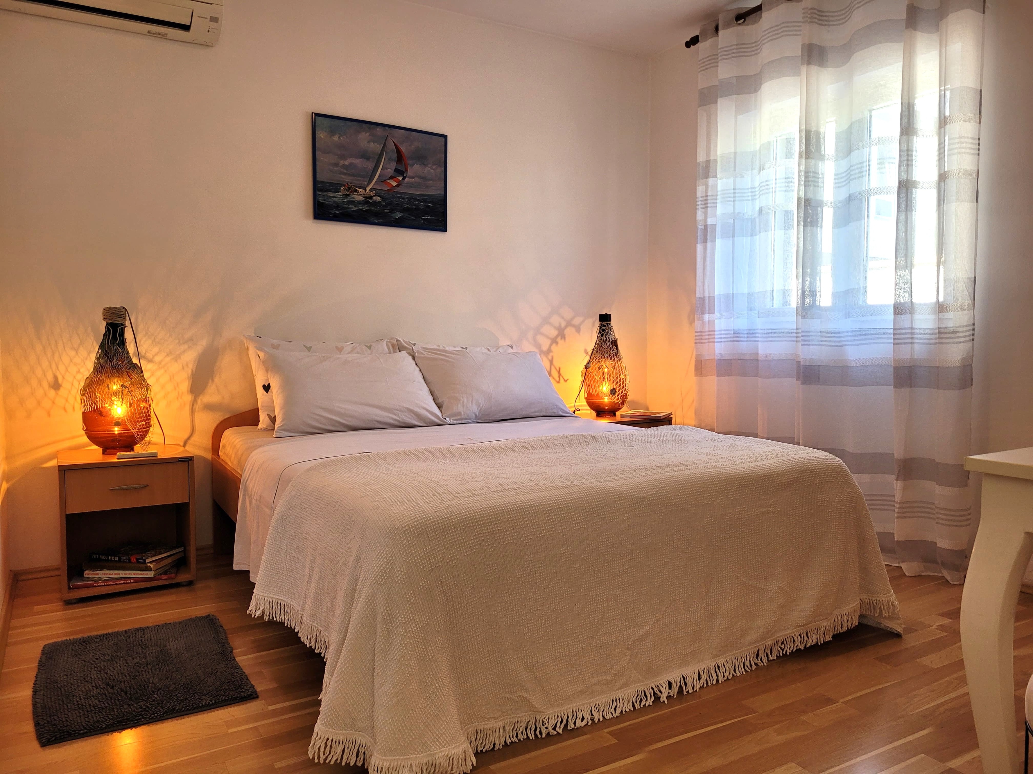 One bedroom apartment with terrace Porat, Krk  A-a