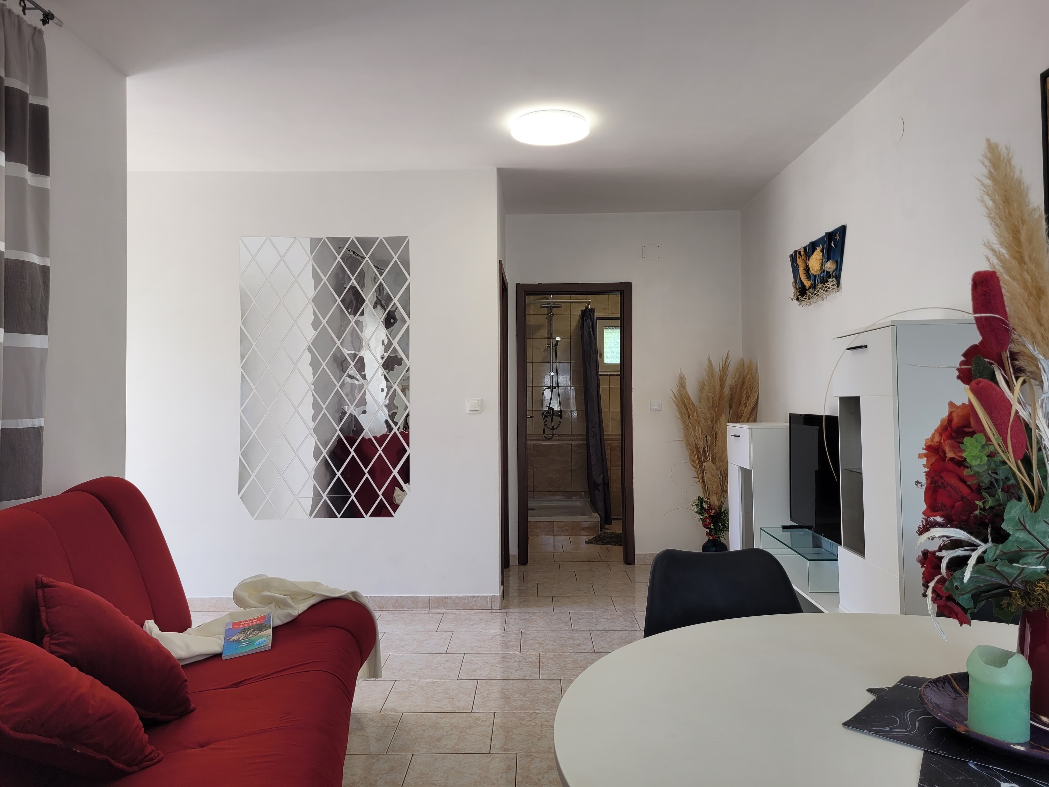 One bedroom apartment with terrace Porat, Krk  A-a
