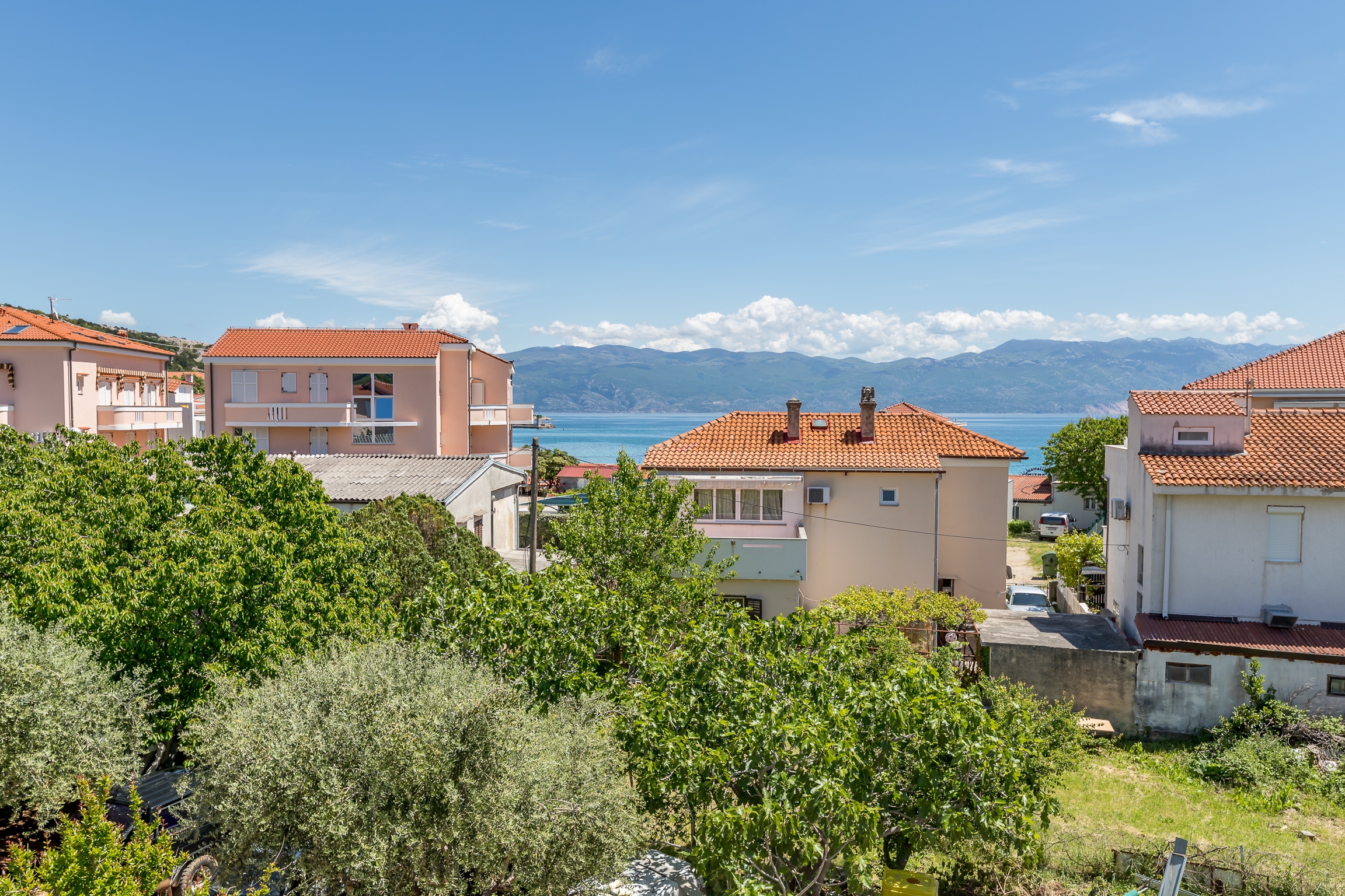 Three bedroom apartment with balcony and sea view Baška, Krk  A-a