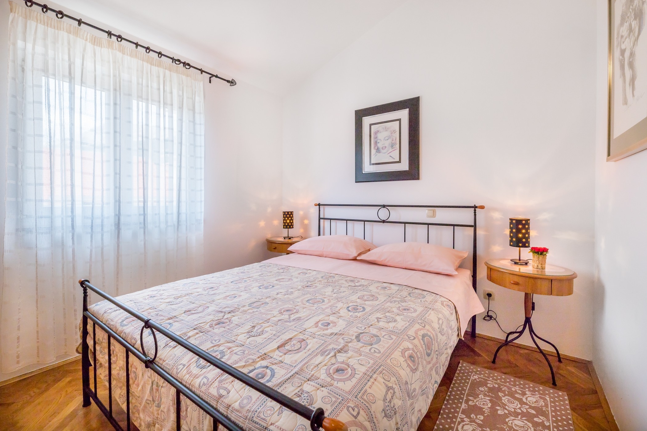 Three bedroom apartment with balcony and sea view Baška, Krk  A-a