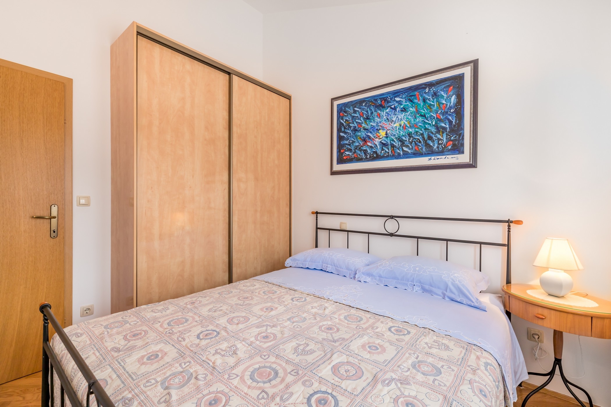 Three bedroom apartment with balcony and sea view Baška, Krk  A-a